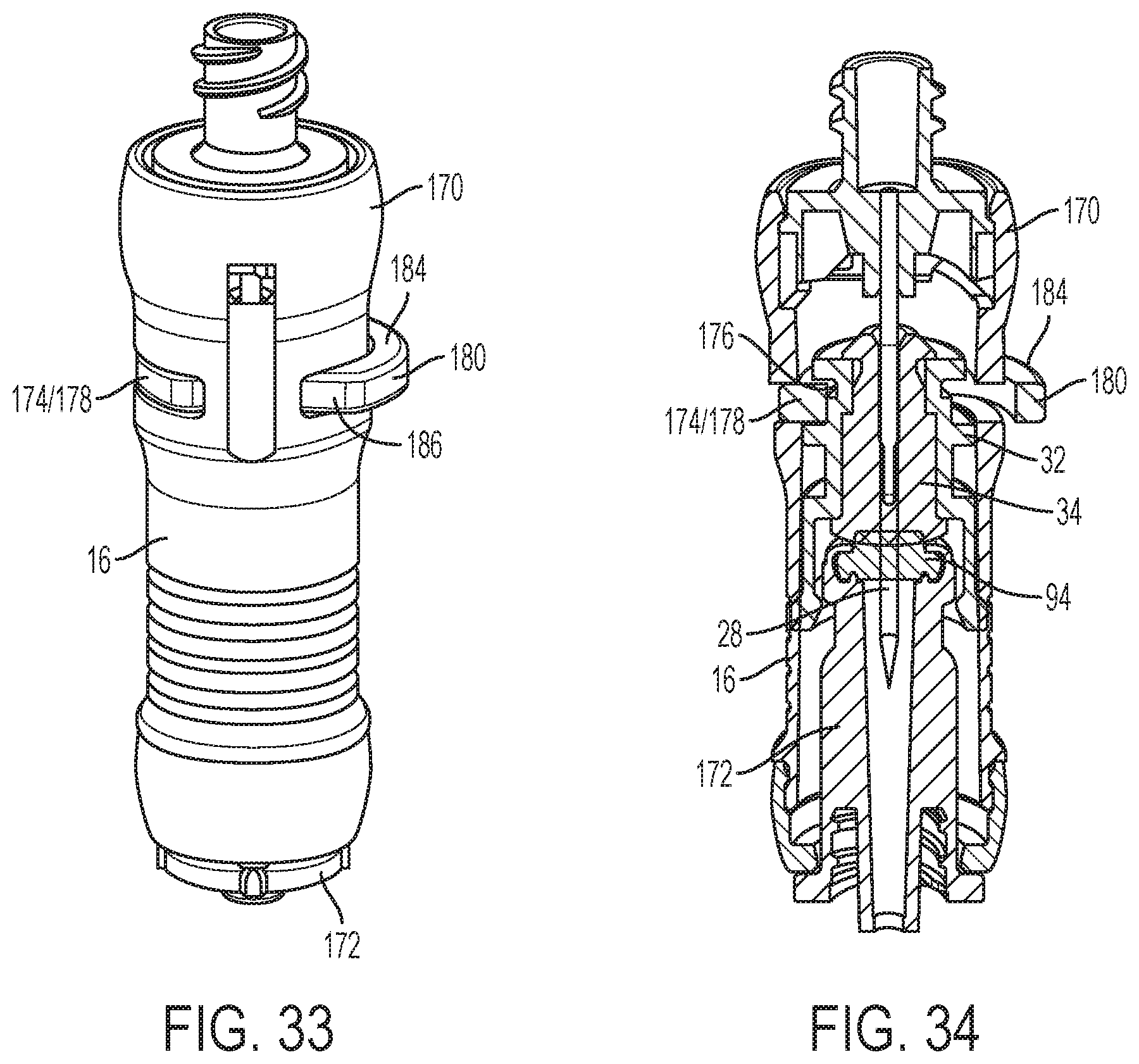 Patent US11779747 Figure 15 – Connector for system for closed transfer of fluids