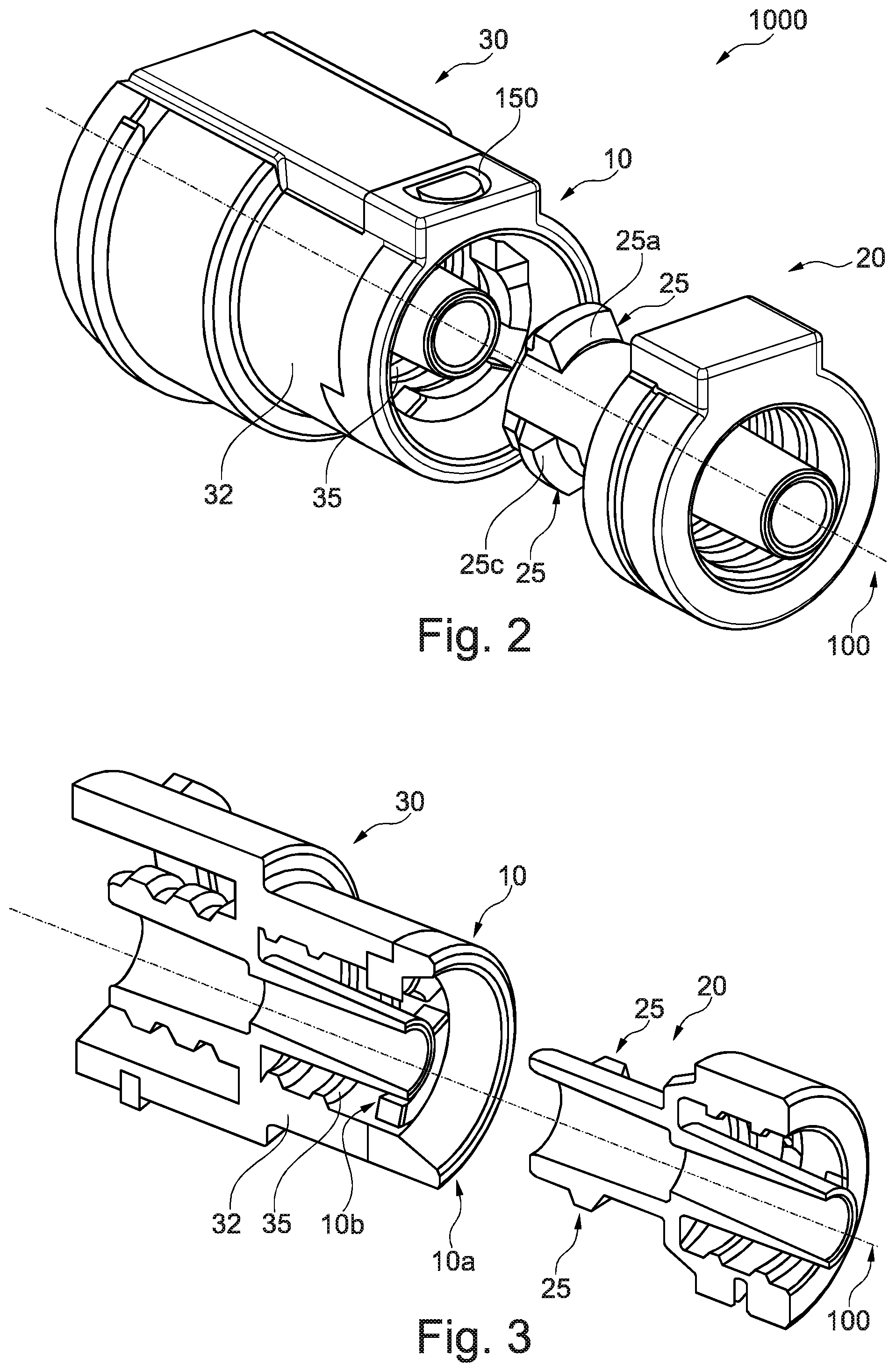 Patent US11779749 Figure 2 – Fluid line connector device