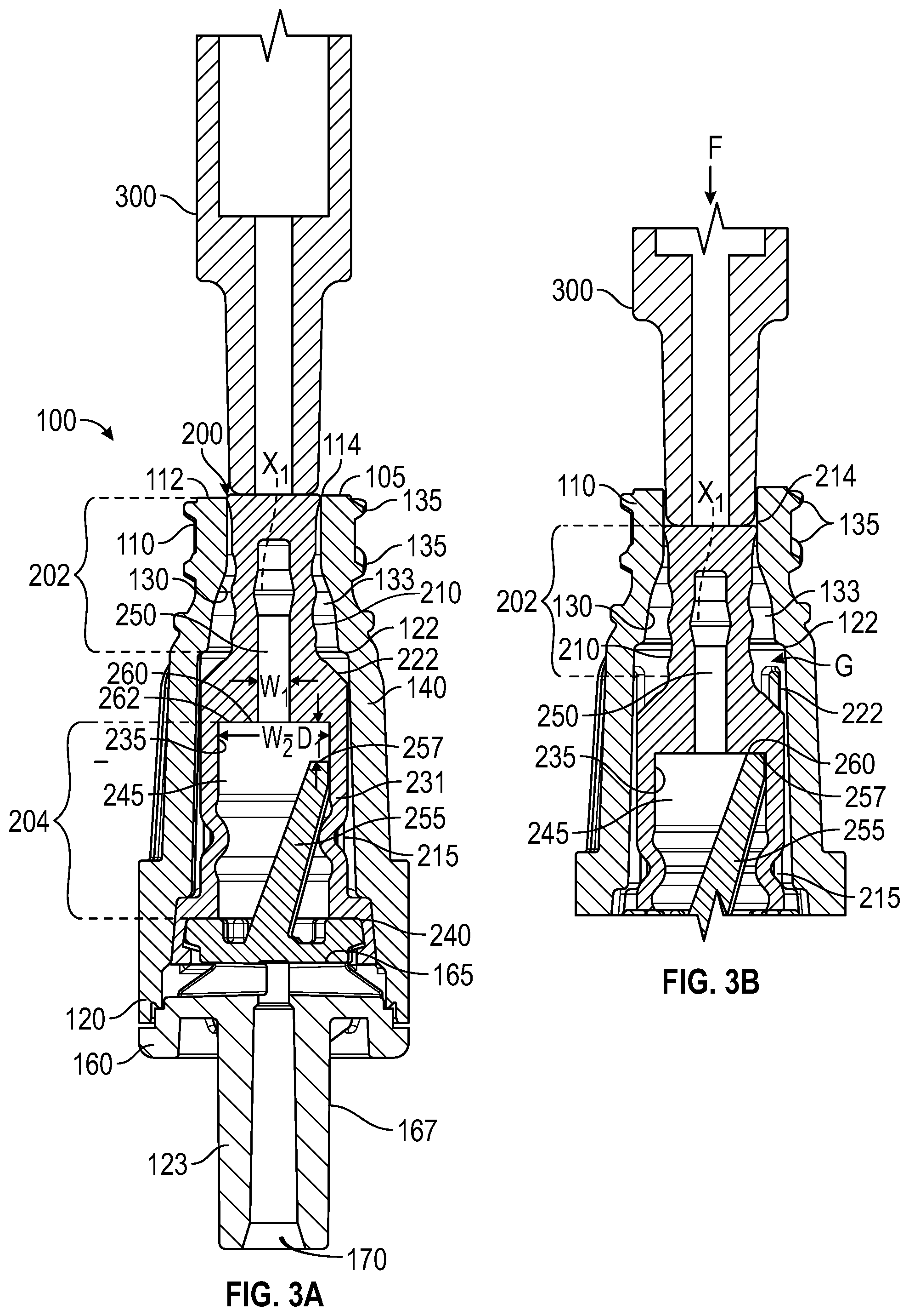 Patent US11779750 Figure 3 – Needleless connector with valve pivot support