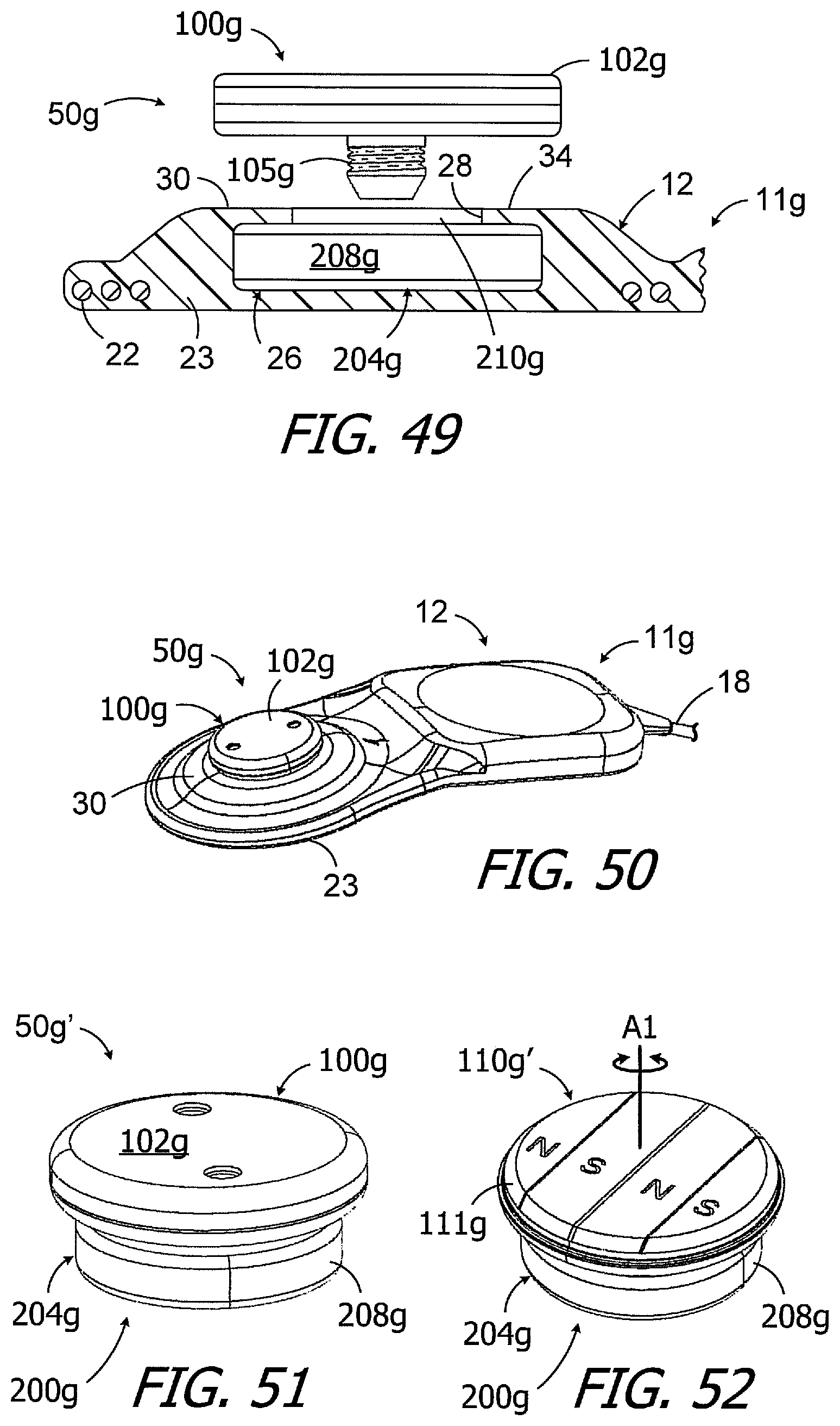 Patent US11779754 Figure 14 – Cochlear implants, magnets for use with same and magnet retrofit methods