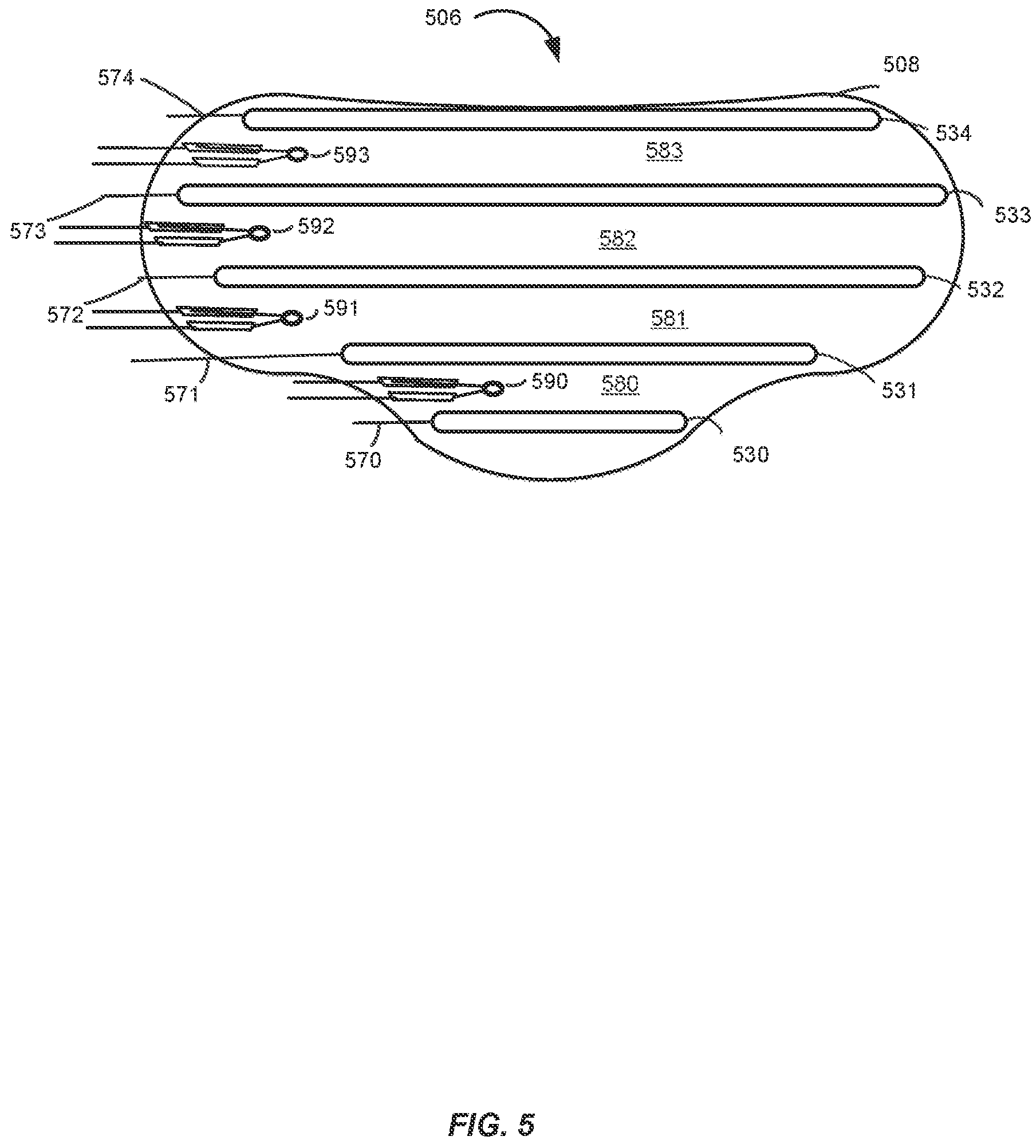 Patent US11779760 Figure 5 – Method and apparatus for portably treating muscular discomfort