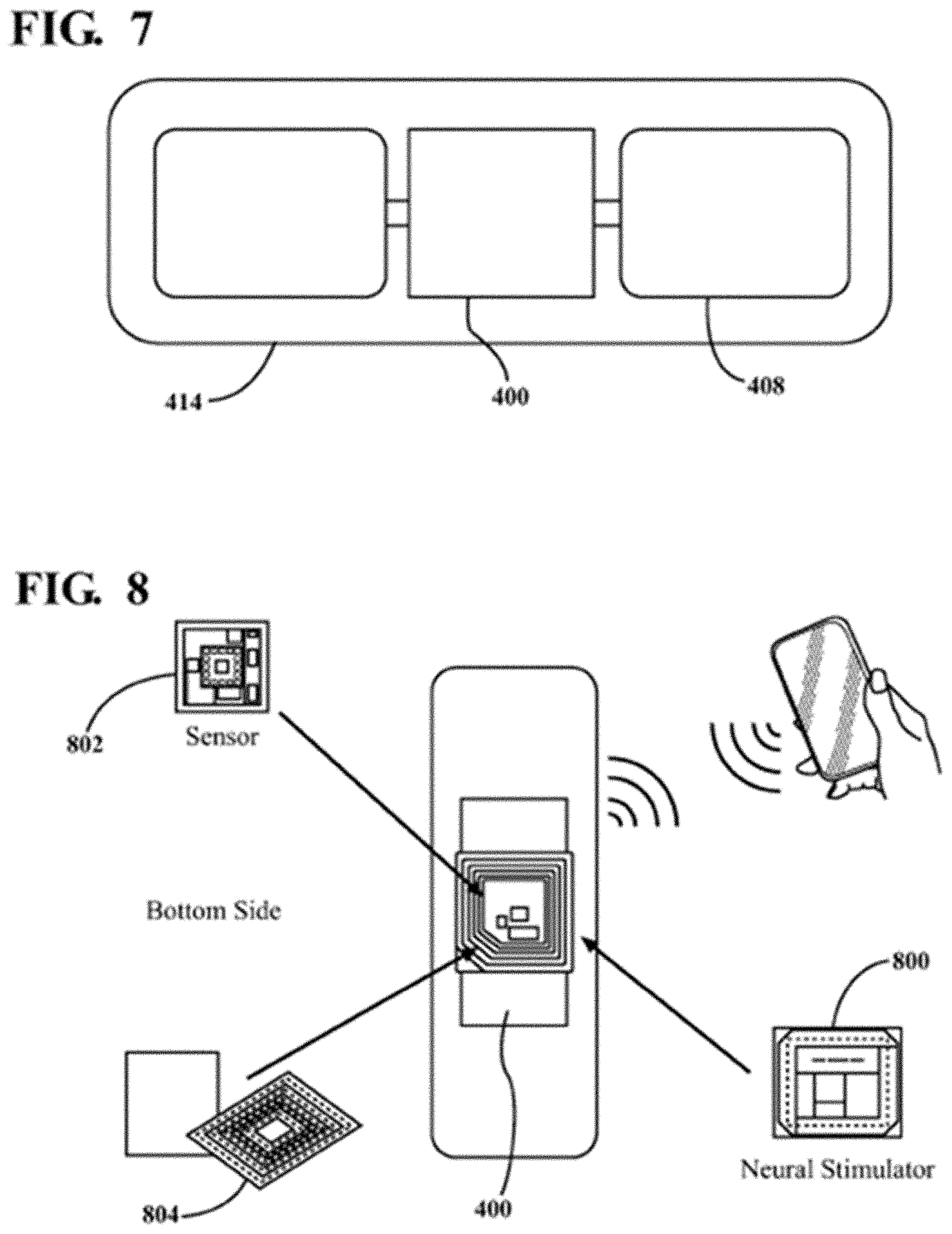 Patent US11779761 Figure 4 – Non-invasive nerve stimulation