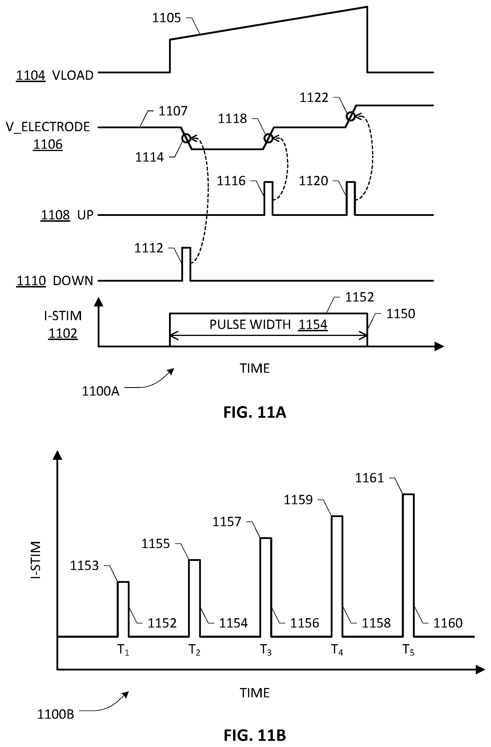 Patent US11779763 Figure 11 – Capacitive voltage multiplier for providing adjustable control during a stimulation pulse