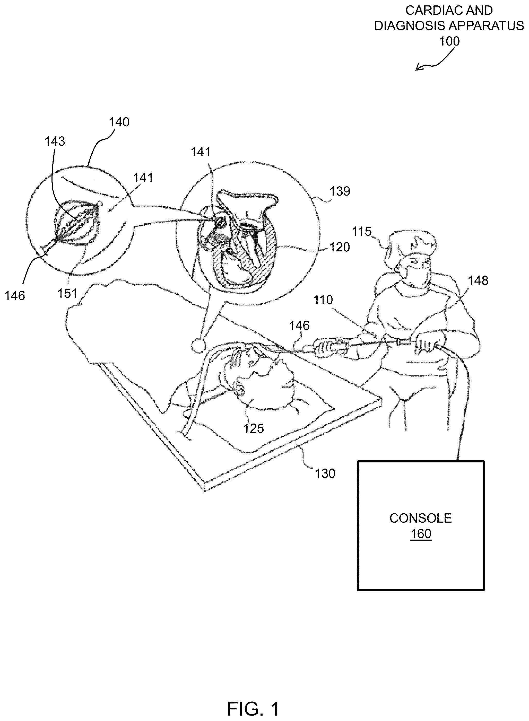 Patent US11779770 Figure 1 – Universal pacing of a catheter