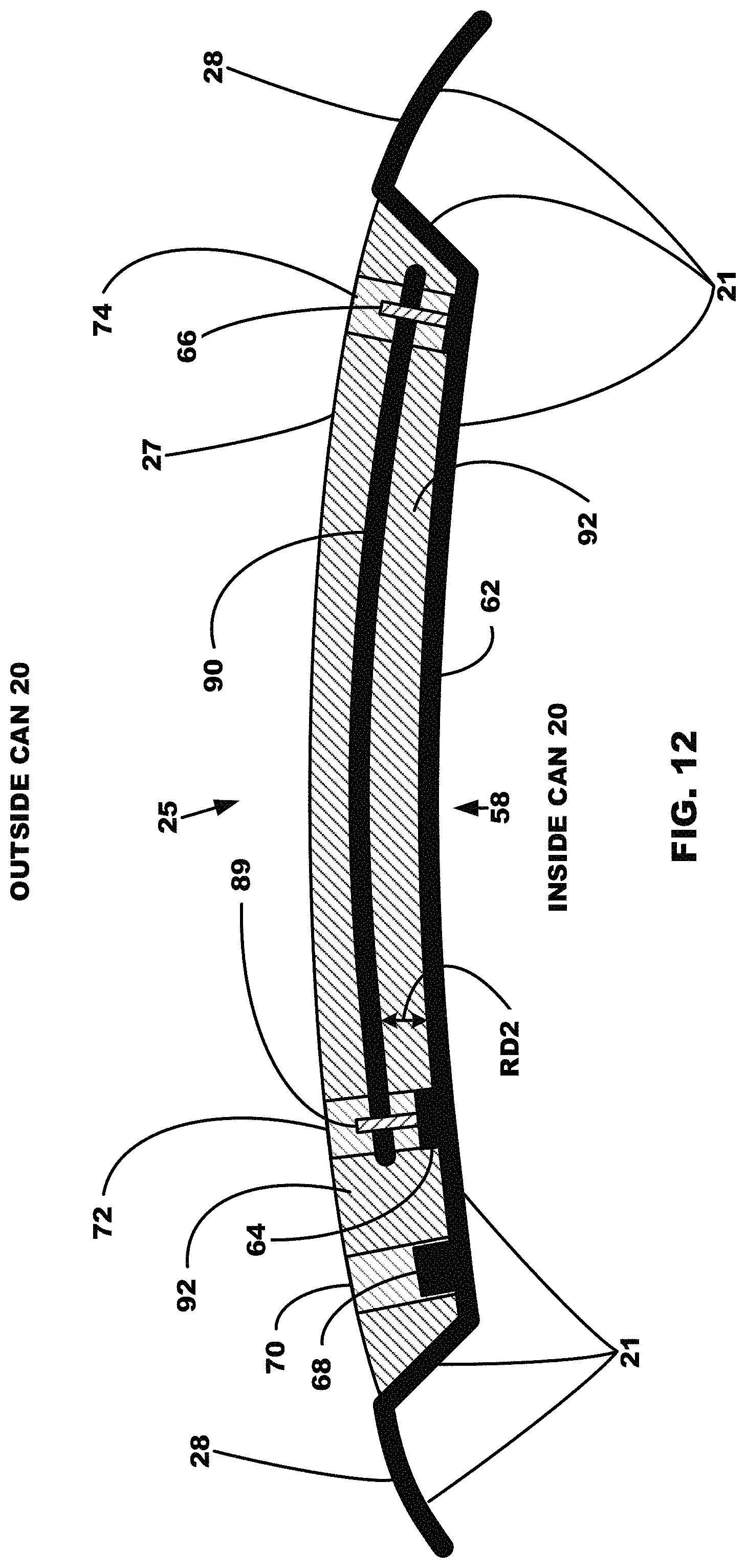 Patent US11779772 Figure 10 – All metal enclosed implantable medical device with external BLE antenna for RF telemetry