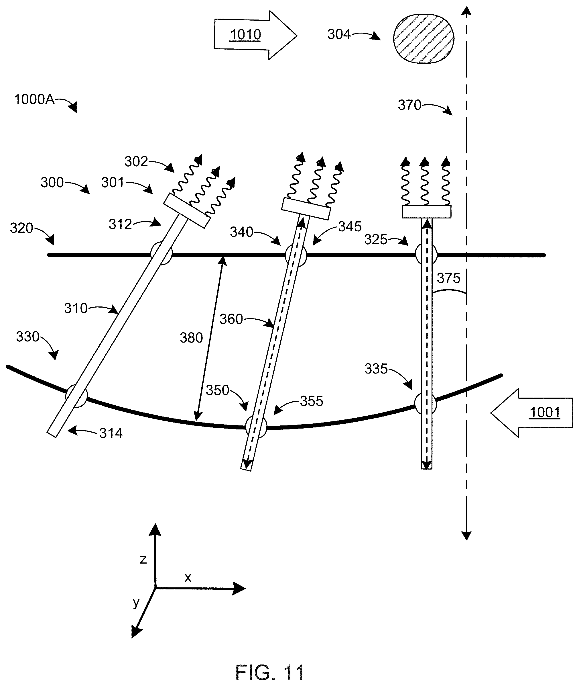 Patent US11779779 Figure 12 – Apparatus and method for directing energy from a multi-element source