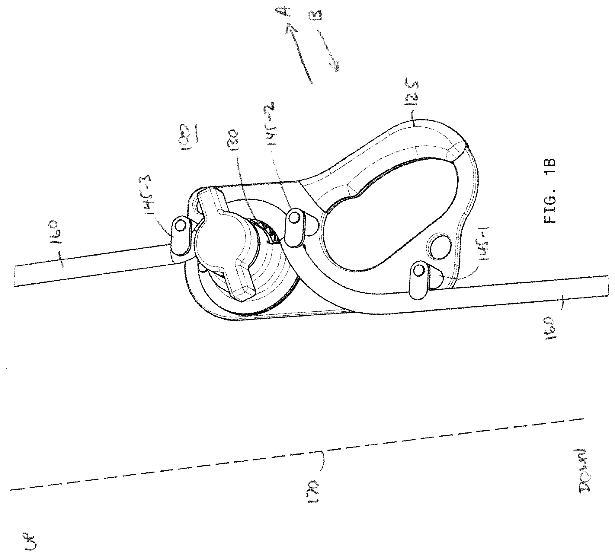 Patent US11779780 Figure 2 – Controlled ascender/descender device