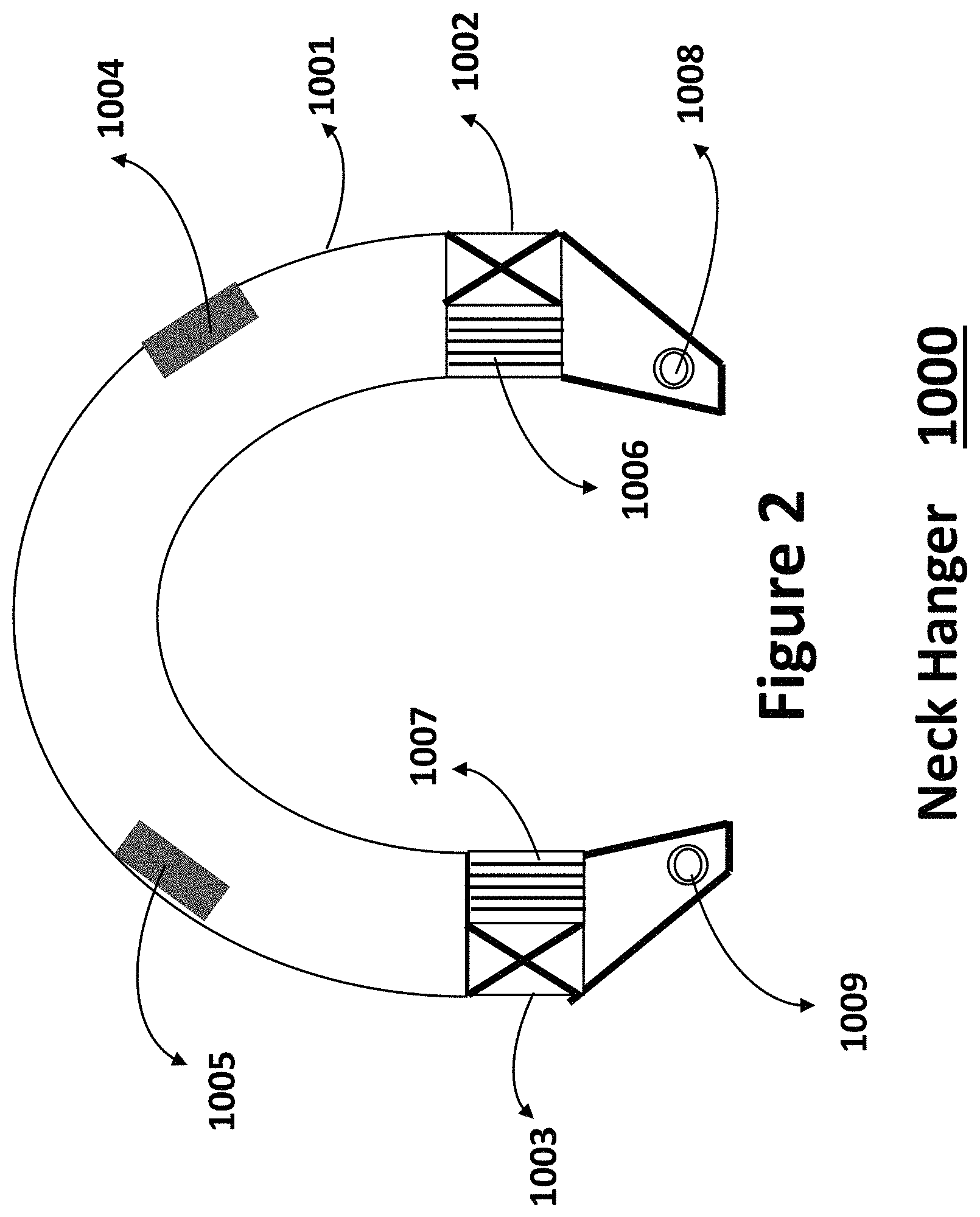 Patent US11779781 Figure 2 – Face mask with a neck hanger