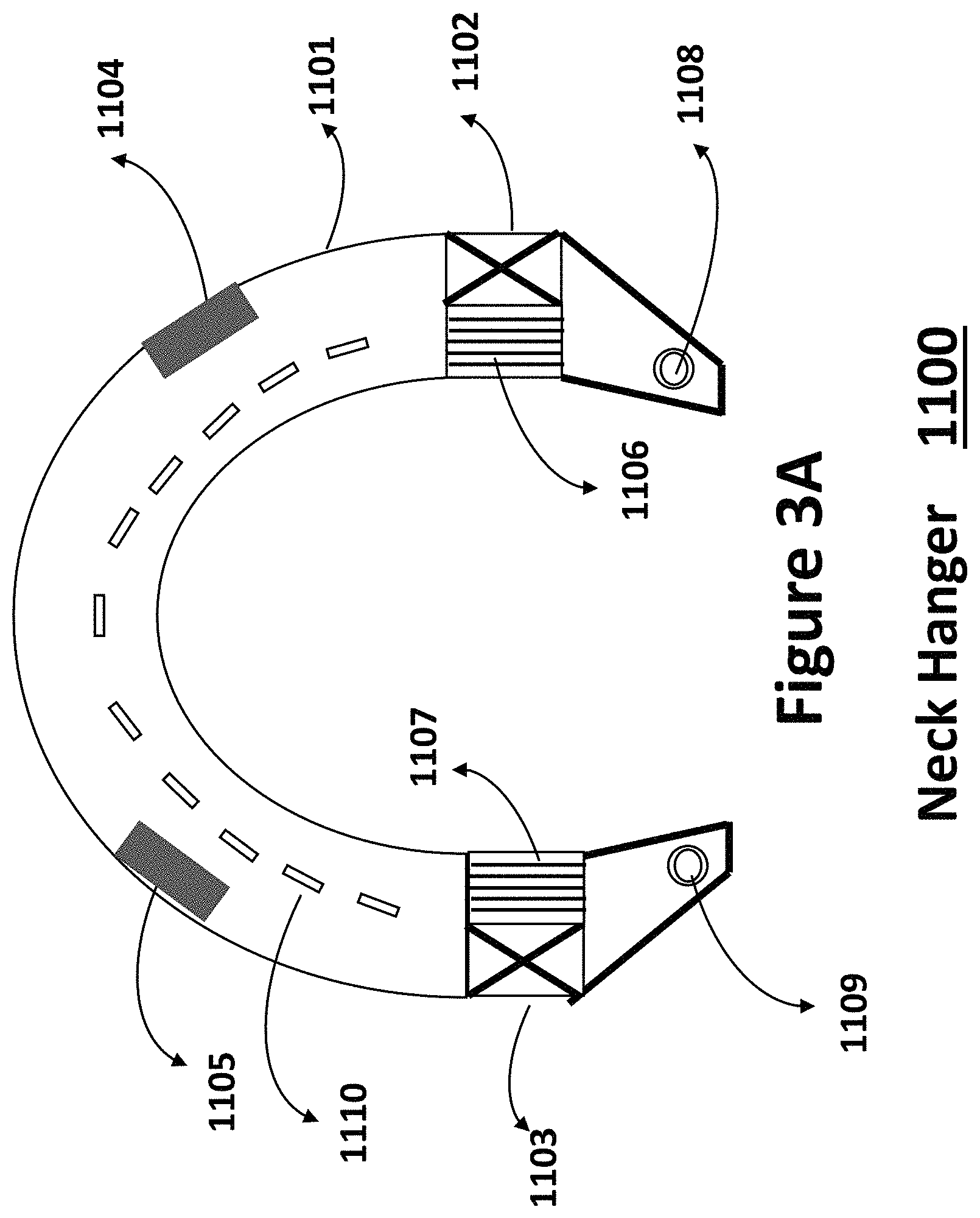 Patent US11779781 Figure 3 – Face mask with a neck hanger