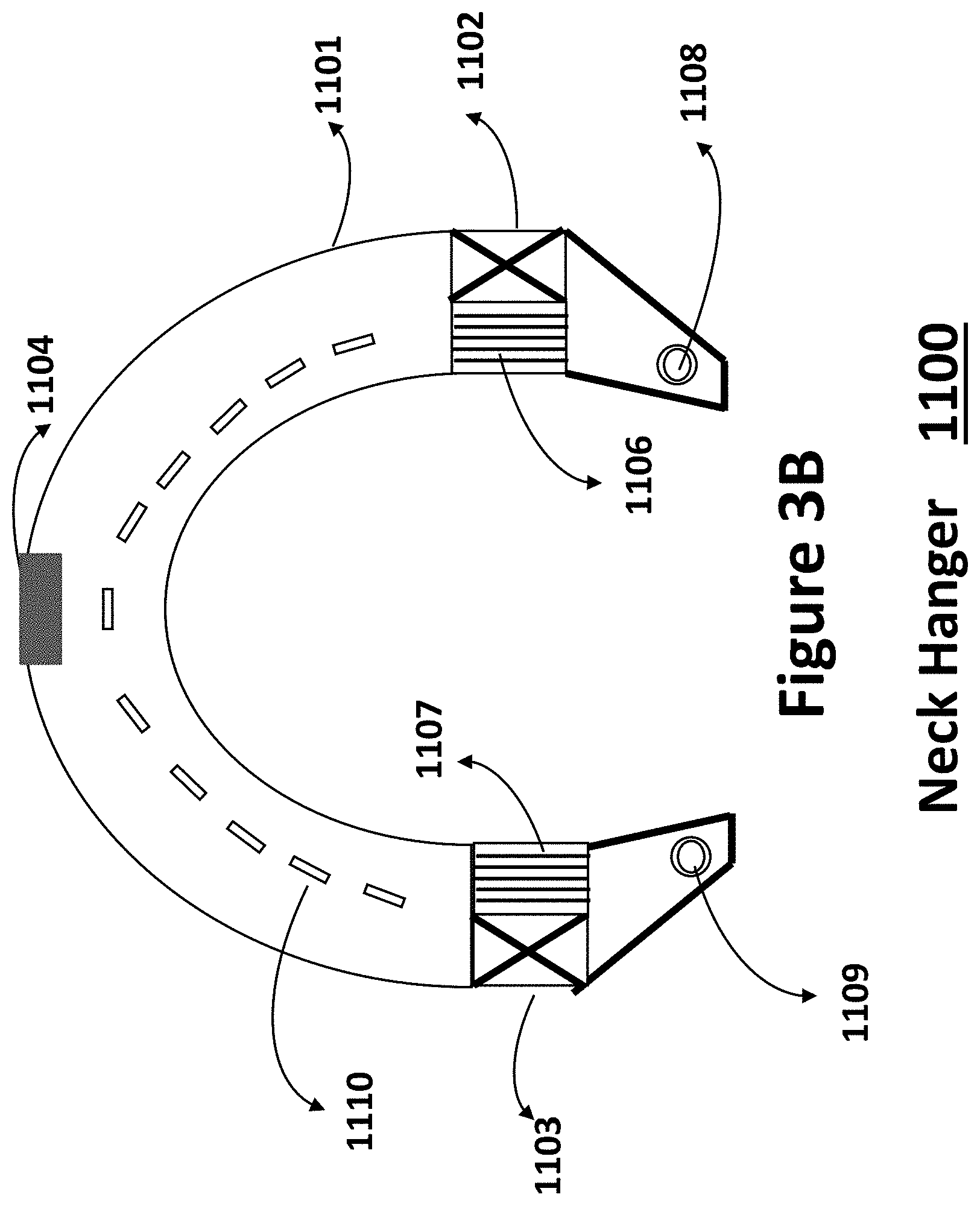 Patent US11779781 Figure 4 – Face mask with a neck hanger