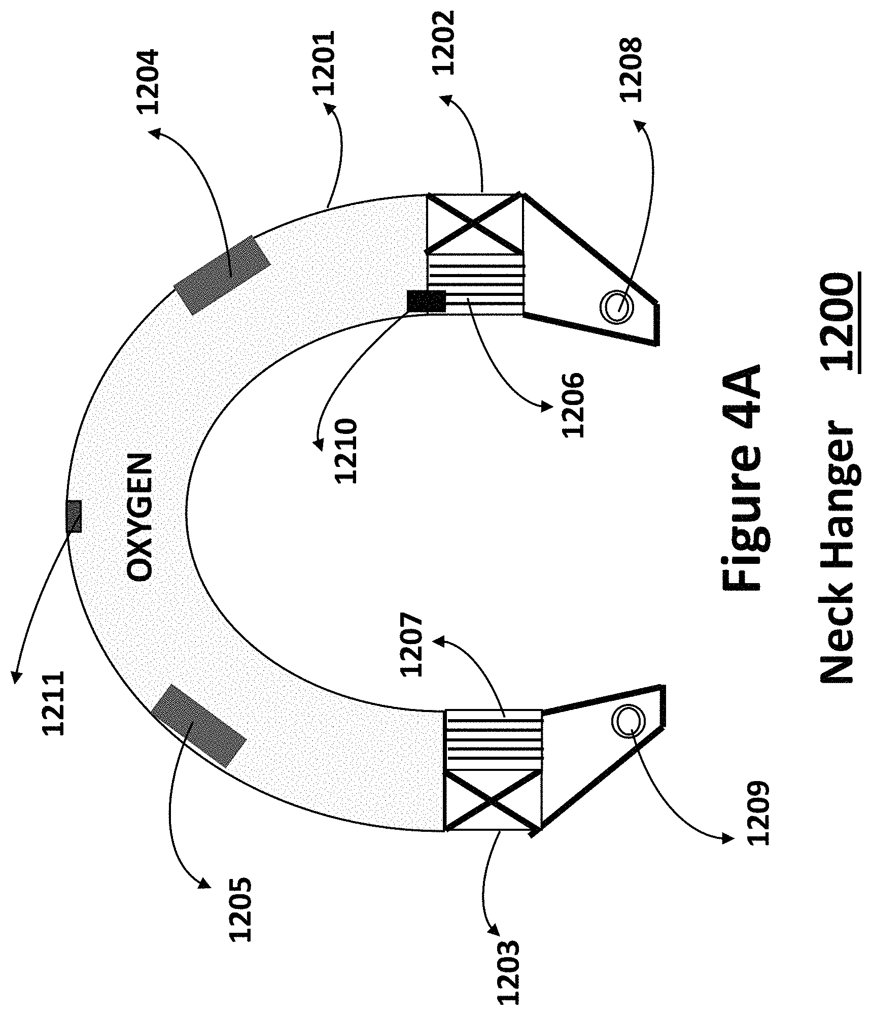 Patent US11779781 Figure 5 – Face mask with a neck hanger