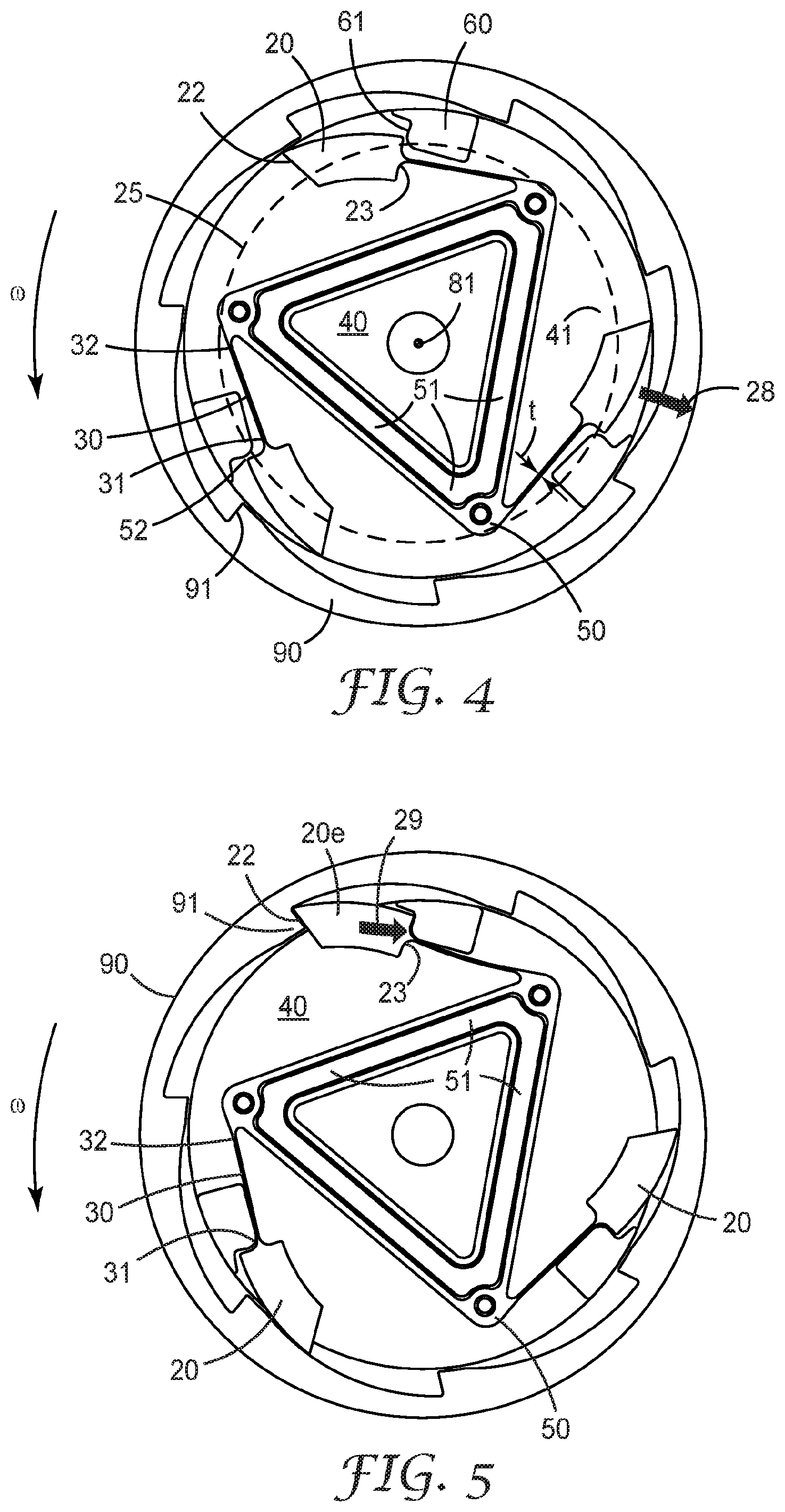 Patent US11779784 Figure 4 – Fall-protection apparatus with braking device comprising flexure-borne pawl and drum-mounted buttress