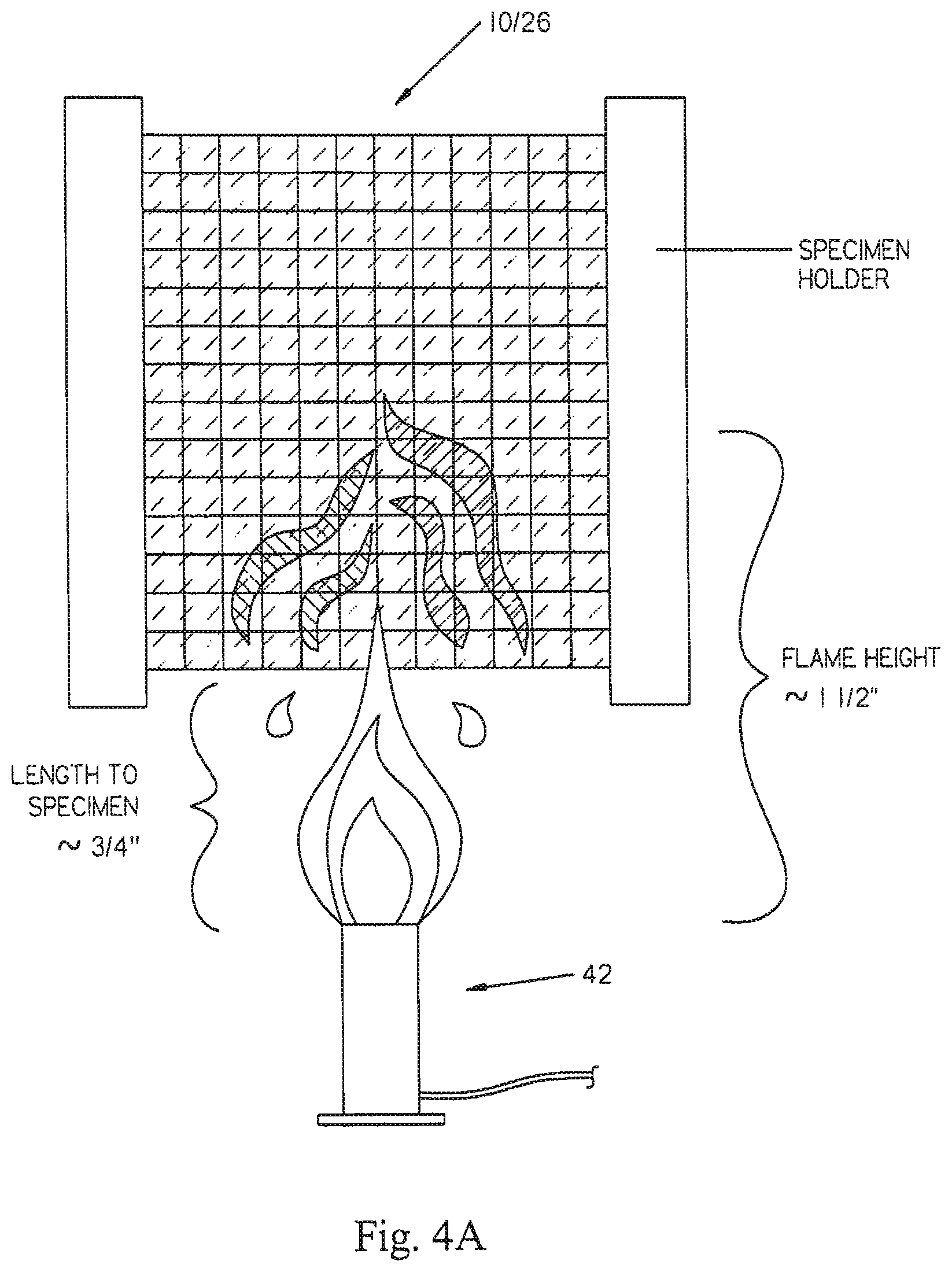 Patent US11779787 Figure 5 – Sealant having fireworthy properties for use with aircraft parts
