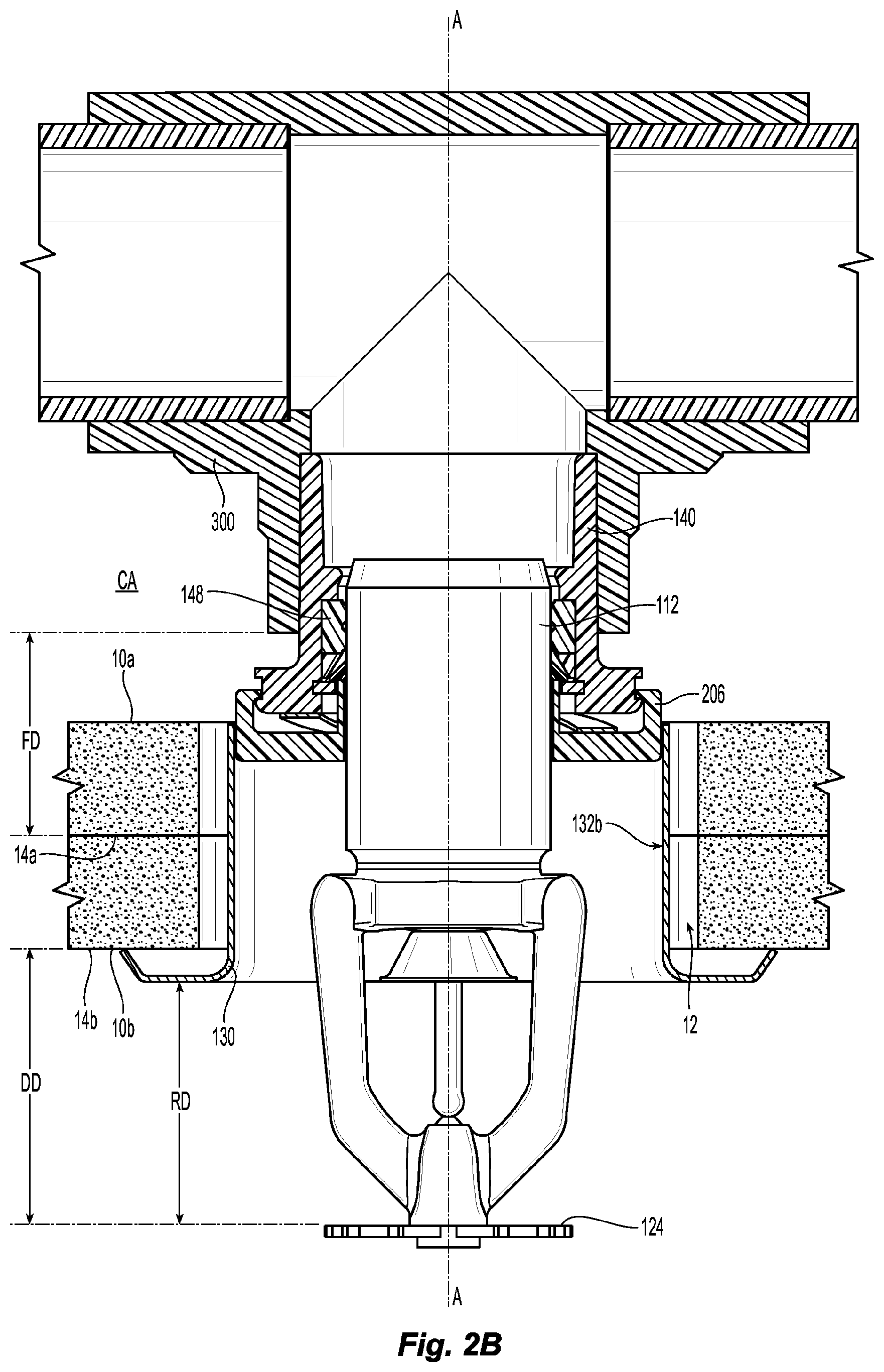 Patent US11779788 Figure 3 – Fire protection sprinkler assemblies and installations with adjustable push-to-connect fittings