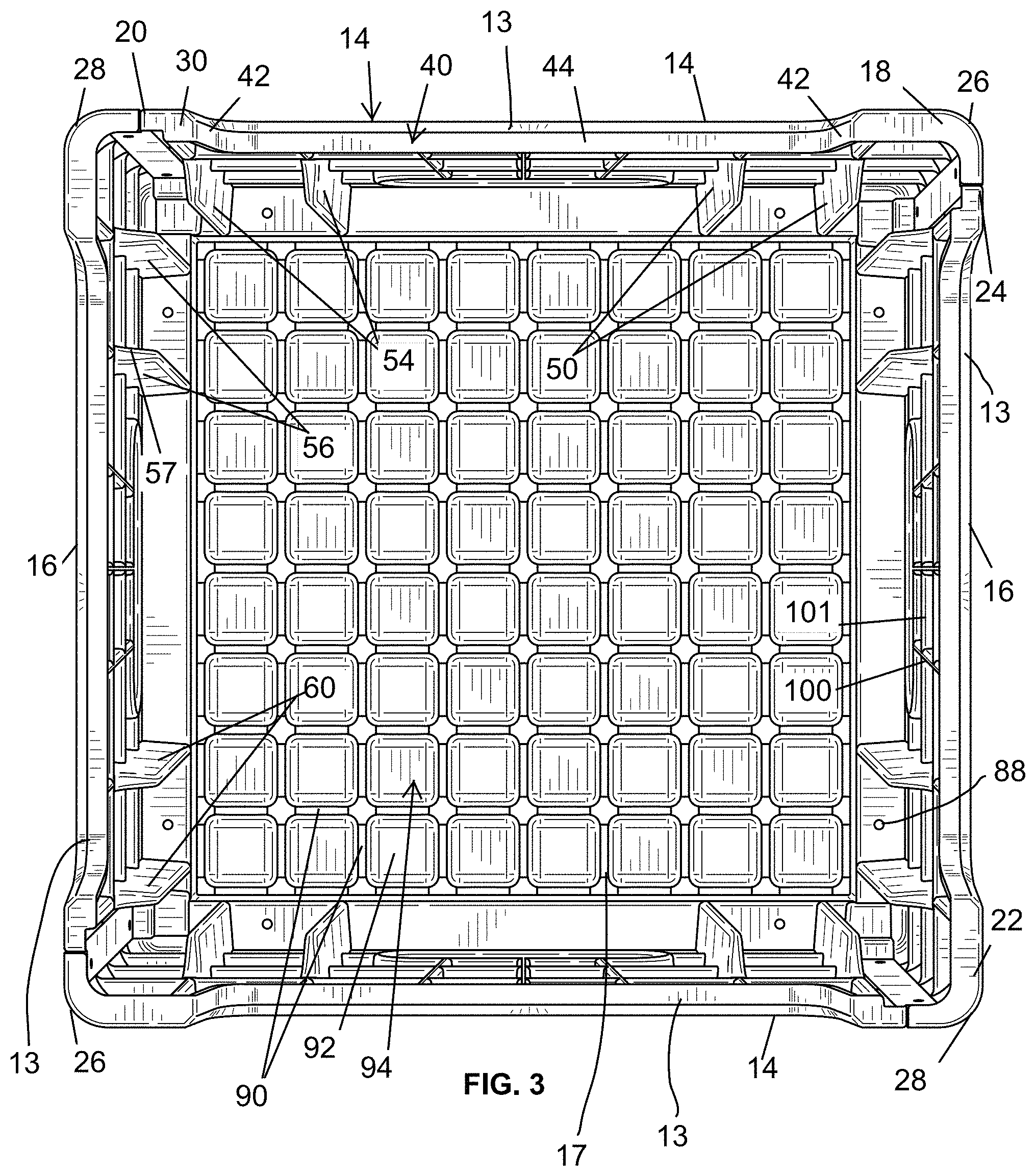 Patent US11779789 Figure 3 – Plyometric box