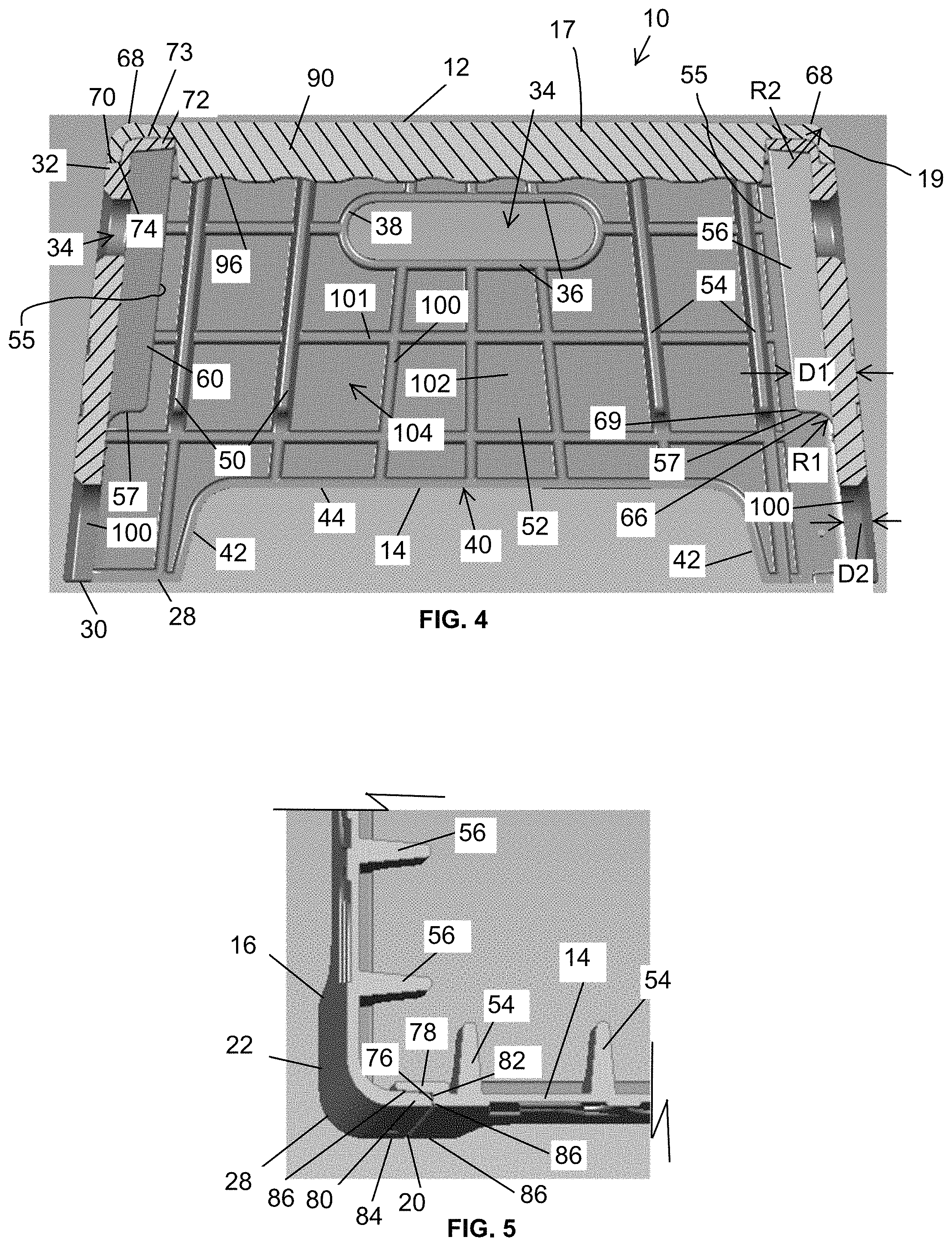 Patent US11779789 Figure 4 – Plyometric box