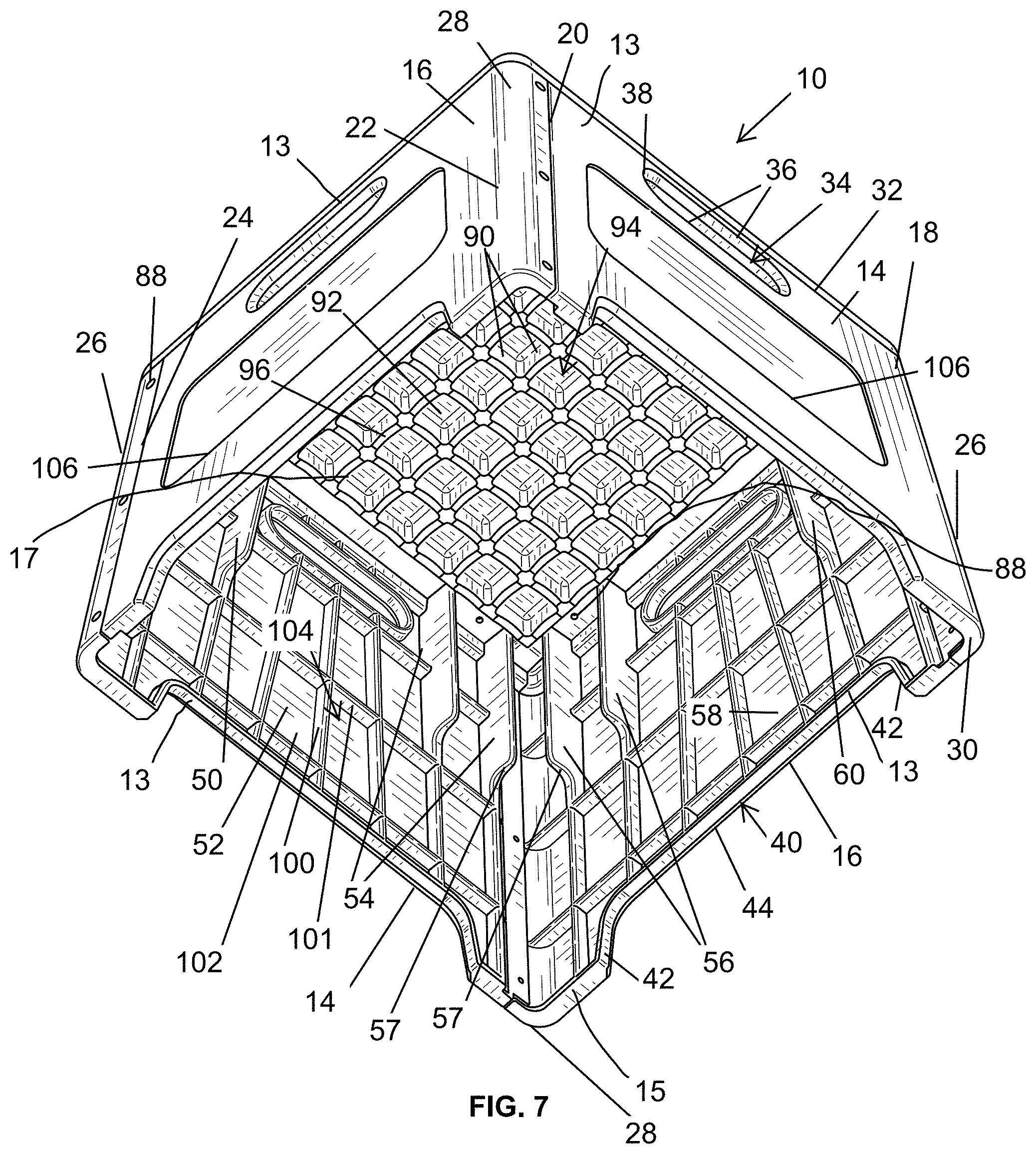 Patent US11779789 Figure 7 – Plyometric box