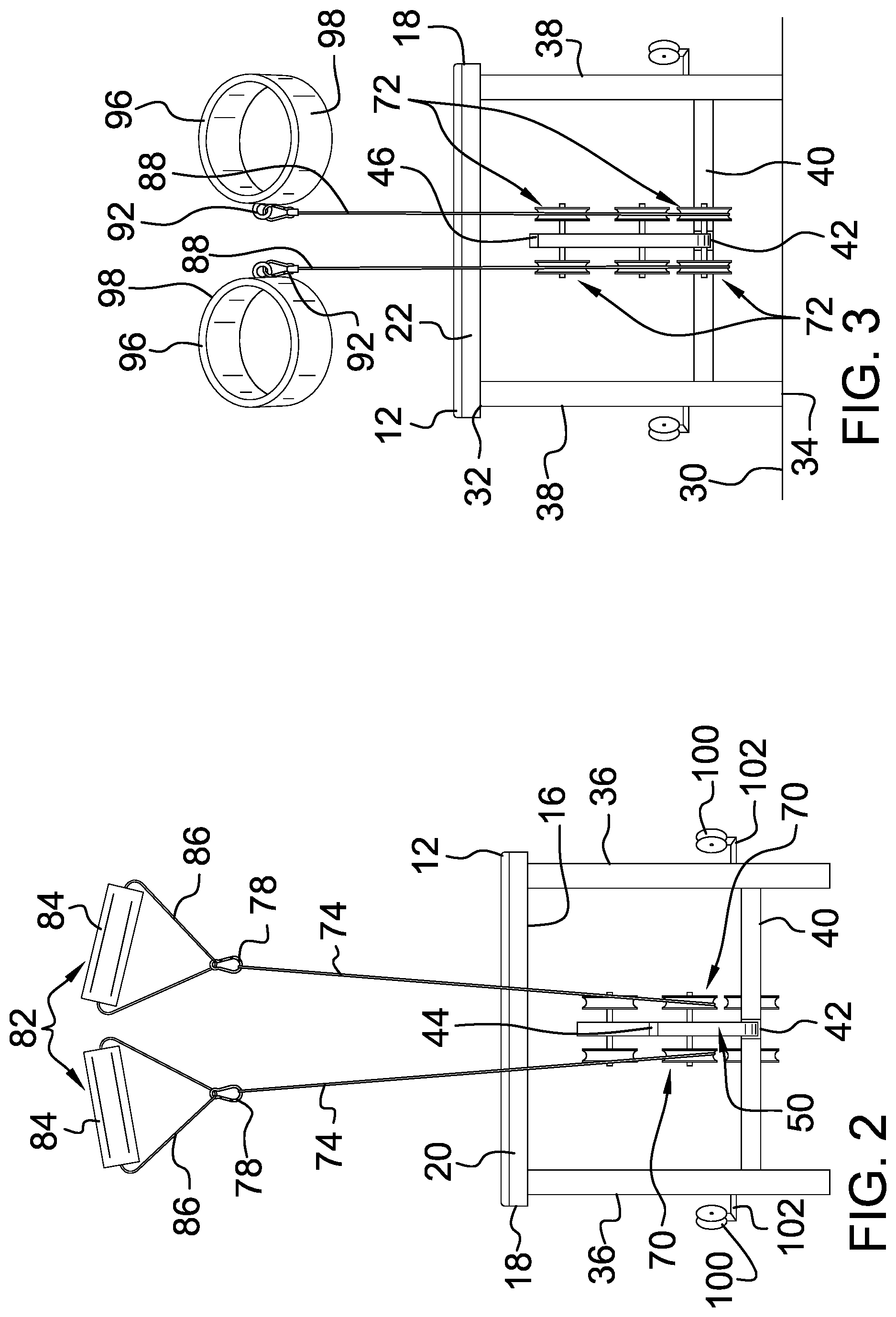Patent US11779794 Figure 2 – Physical exercise assembly