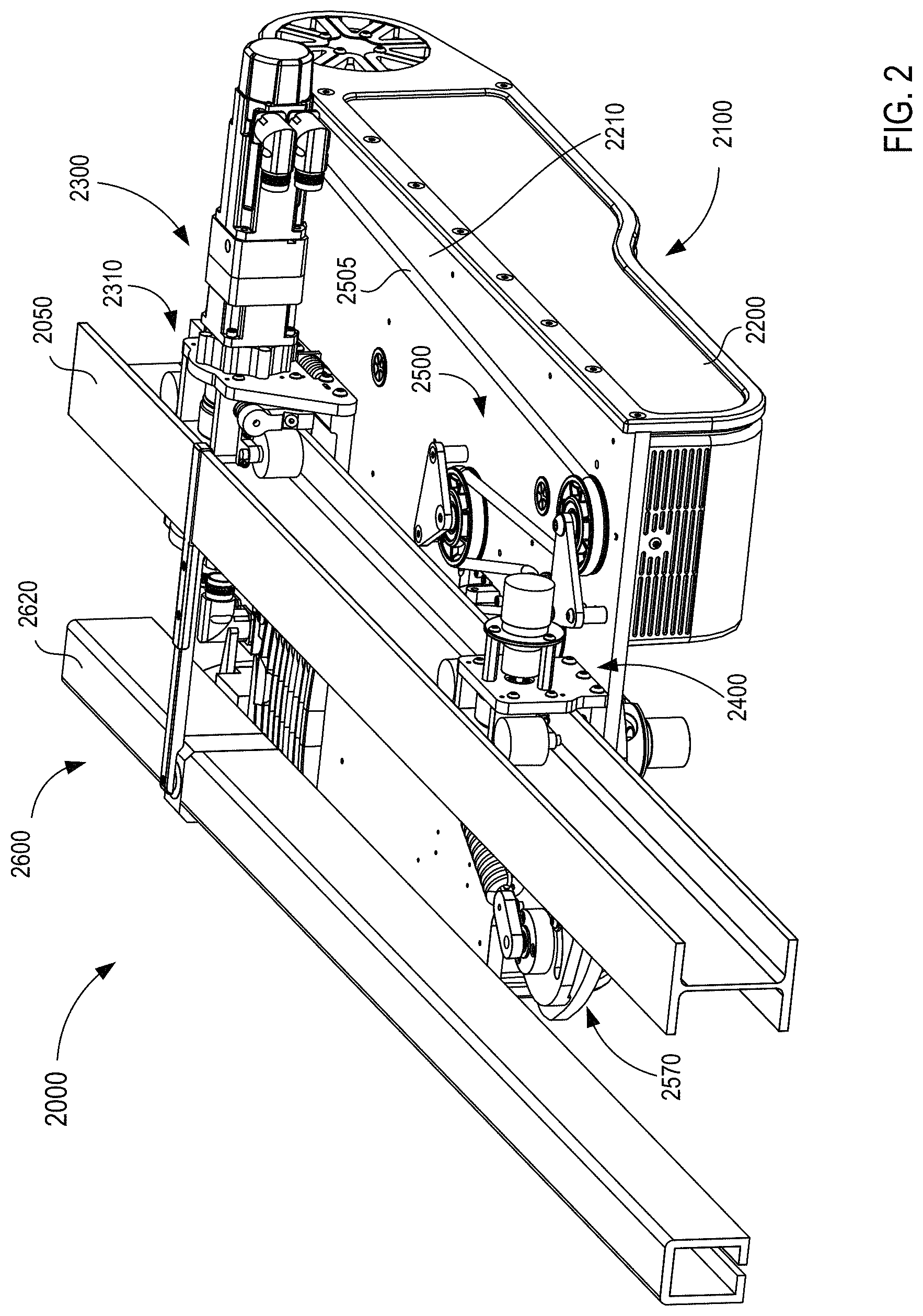Patent US11779795 Figure 2 – Methods and apparatus for body weight support system