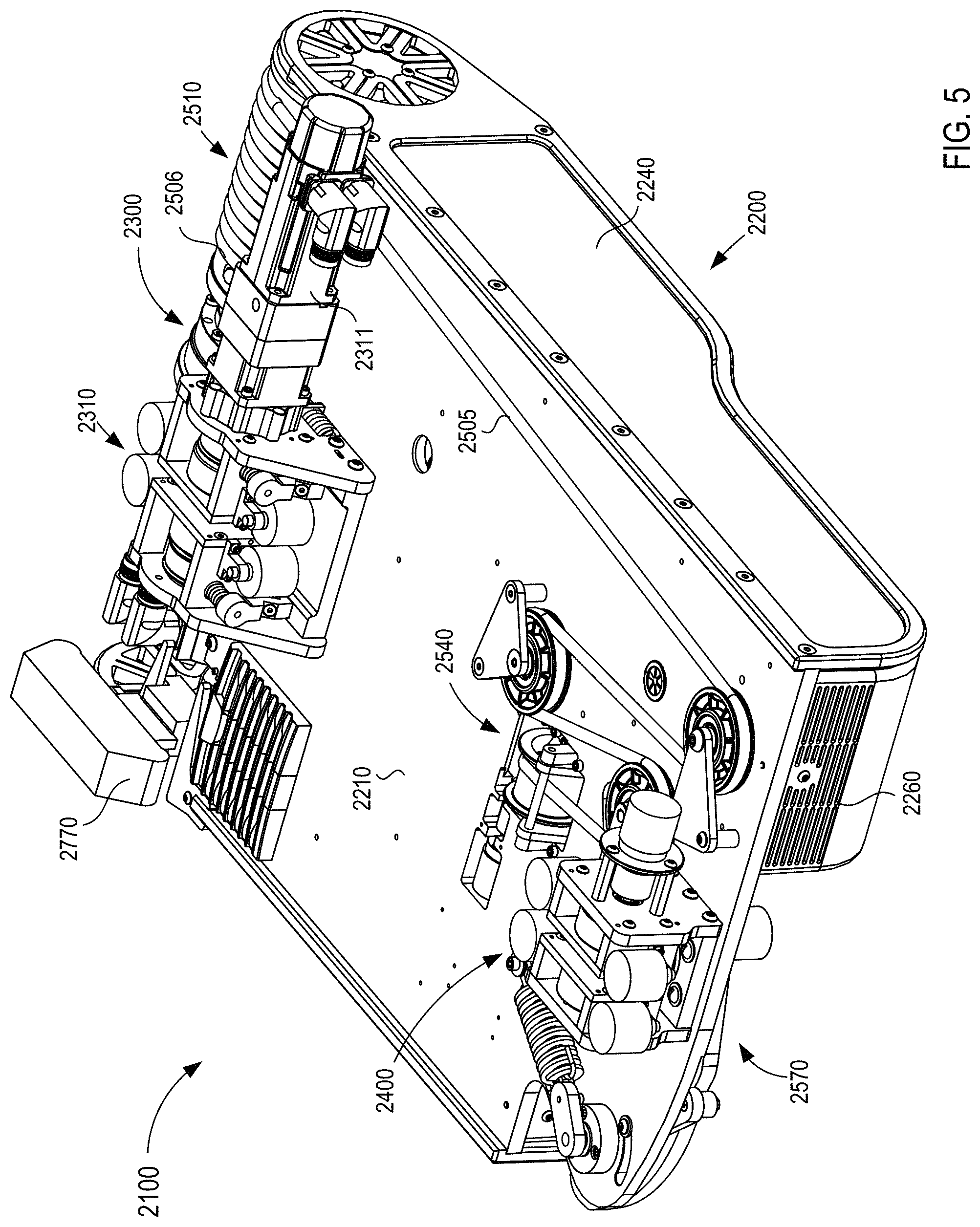 Patent US11779795 Figure 5 – Methods and apparatus for body weight support system