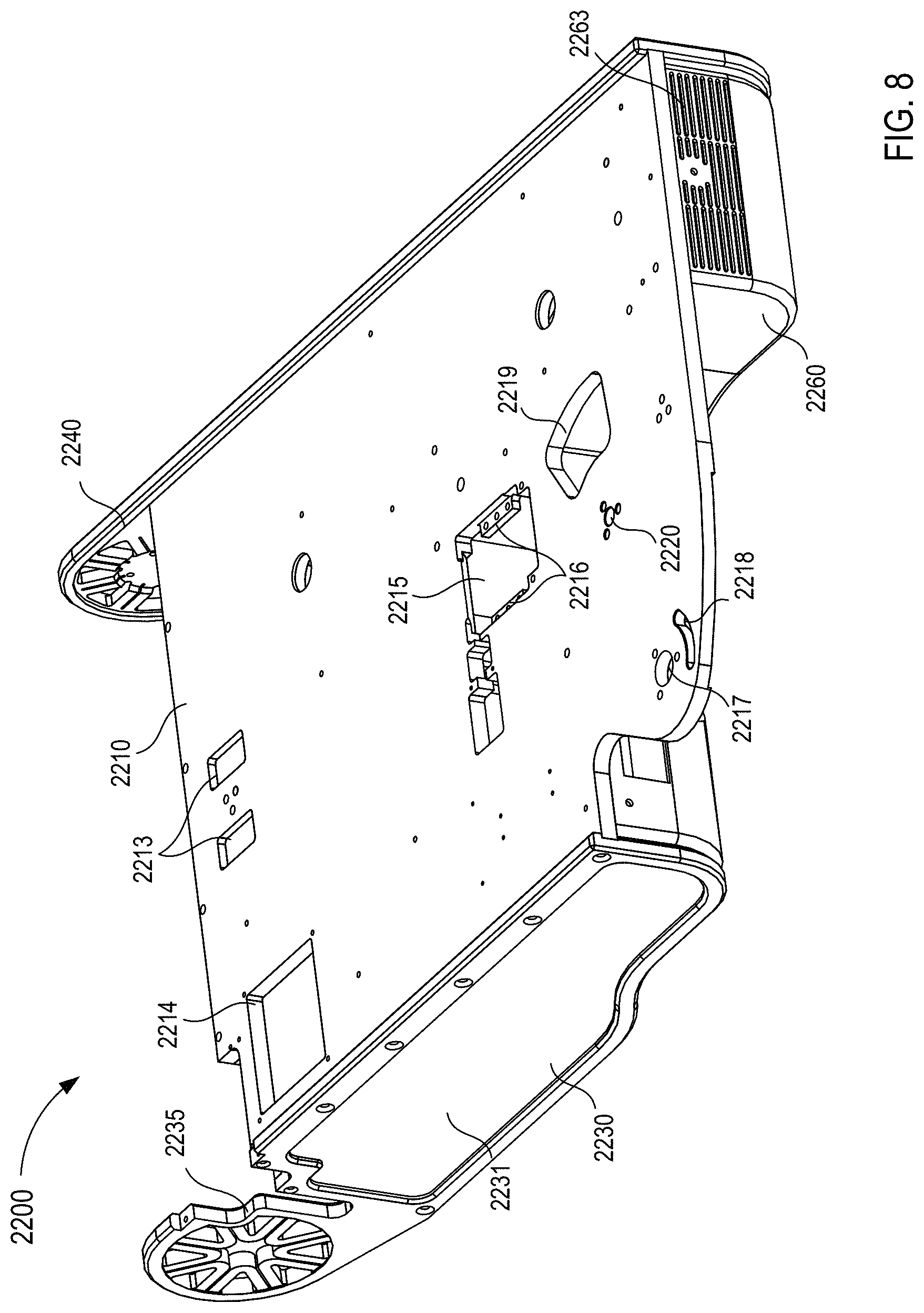 Patent US11779795 Figure 8 – Methods and apparatus for body weight support system