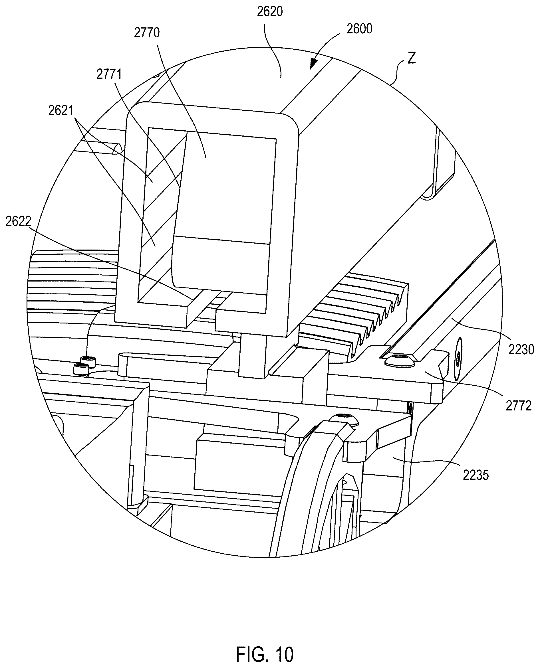 Patent US11779795 Figure 10 – Methods and apparatus for body weight support system