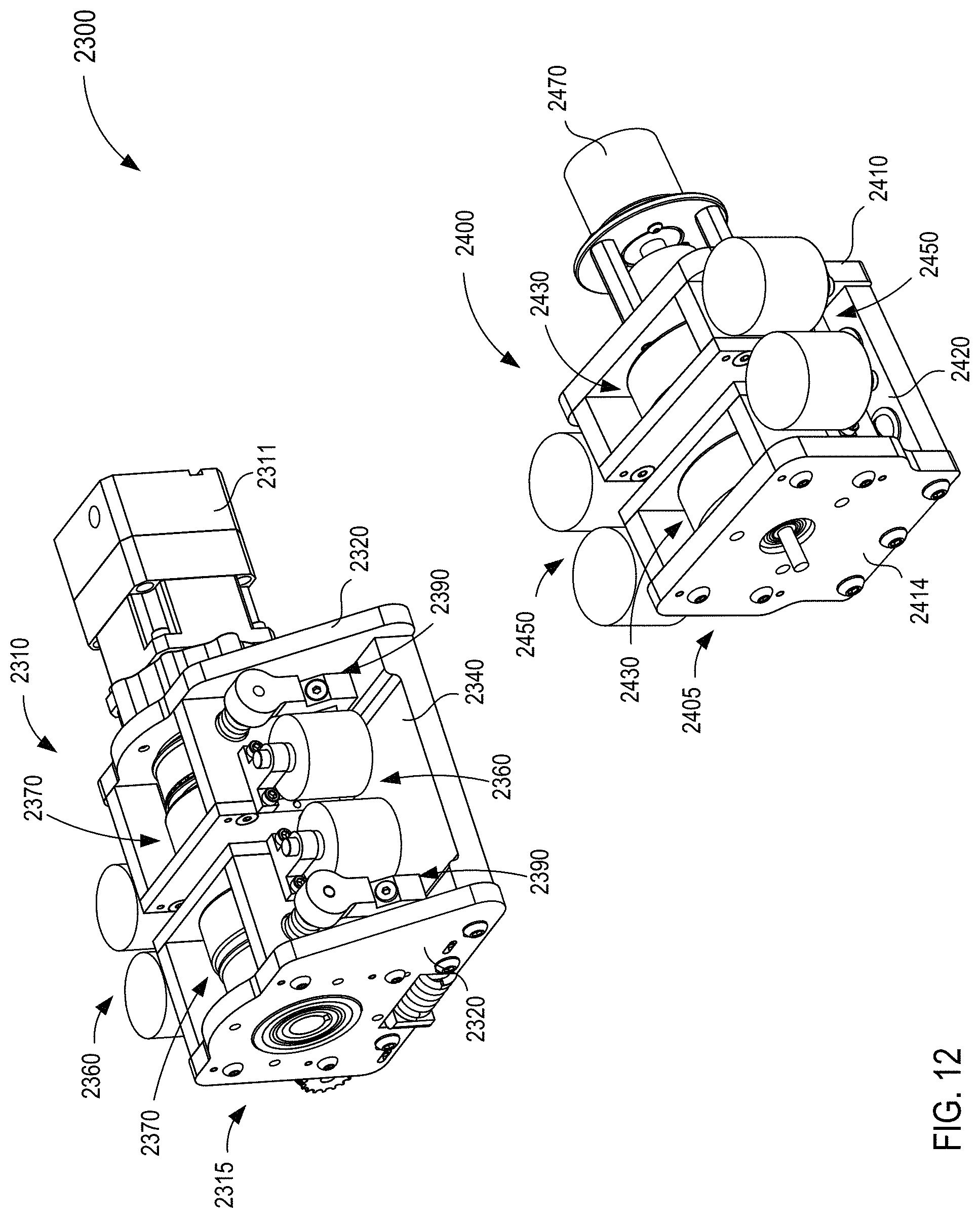 Patent US11779795 Figure 12 – Methods and apparatus for body weight support system
