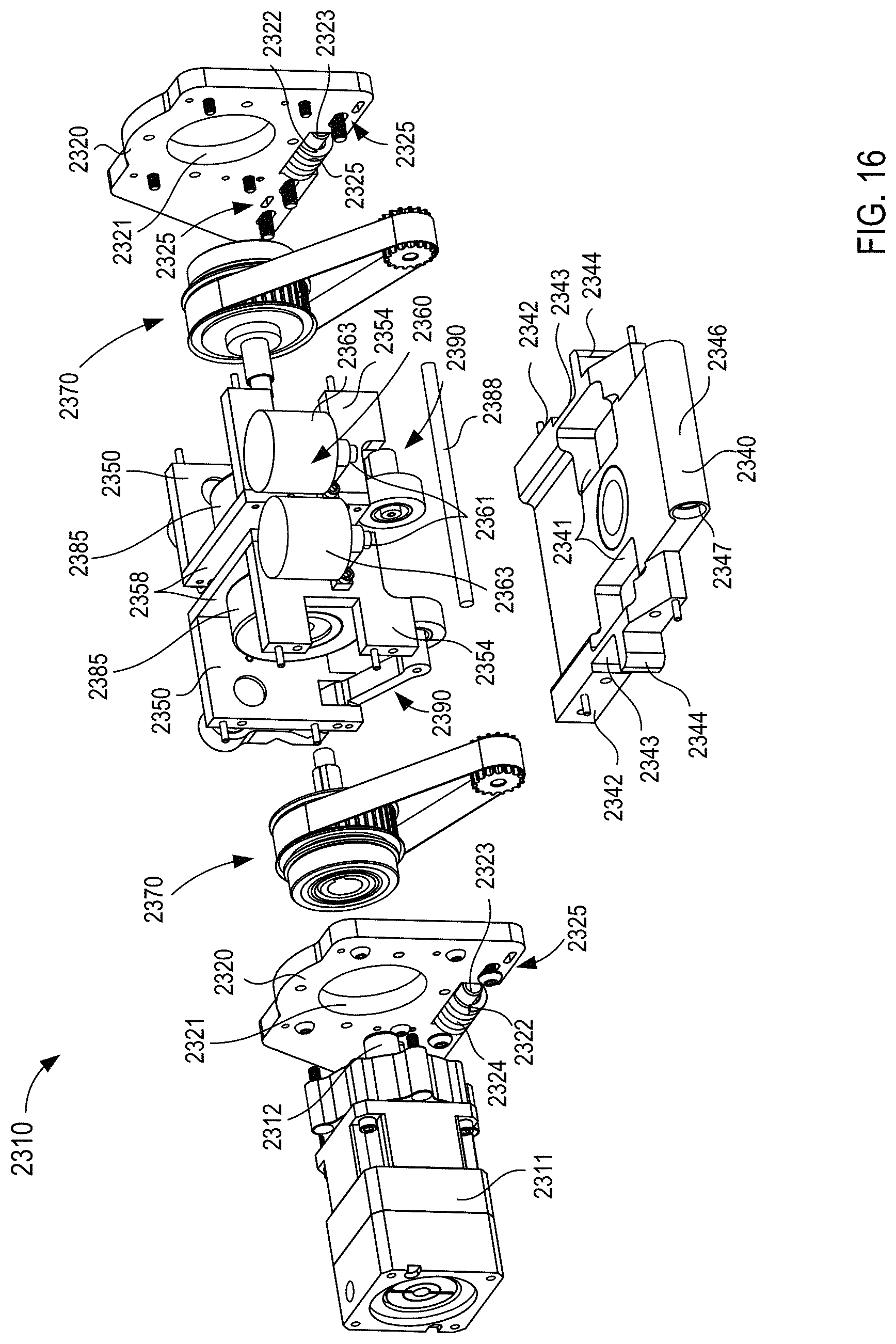 Patent US11779795 Figure 15 – Methods and apparatus for body weight support system