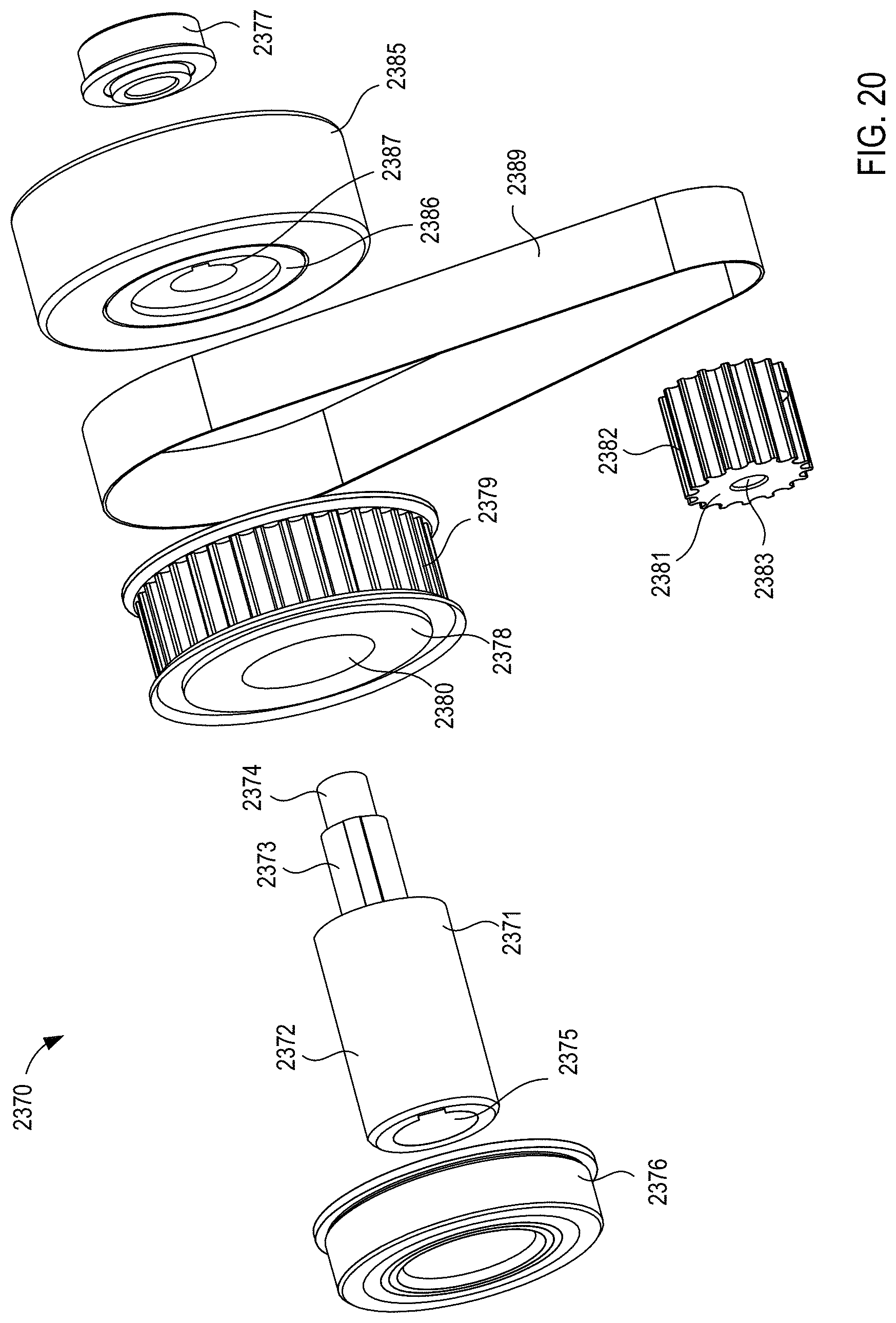 Patent US11779795 Figure 17 – Methods and apparatus for body weight support system