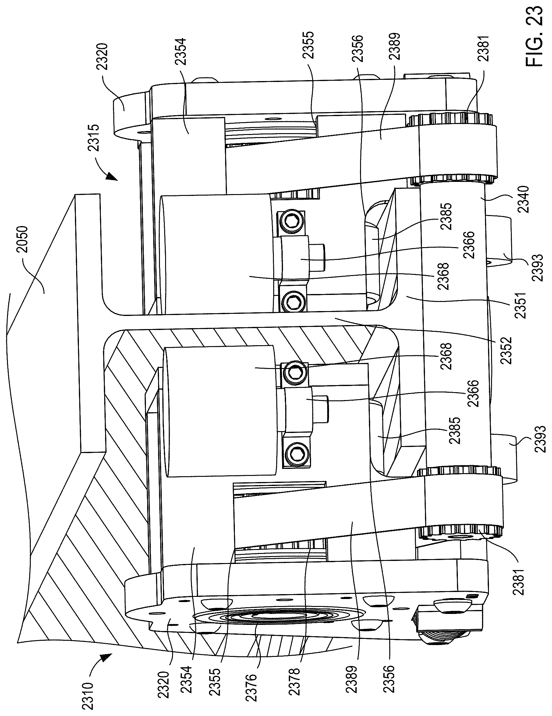 Patent US11779795 Figure 20 – Methods and apparatus for body weight support system