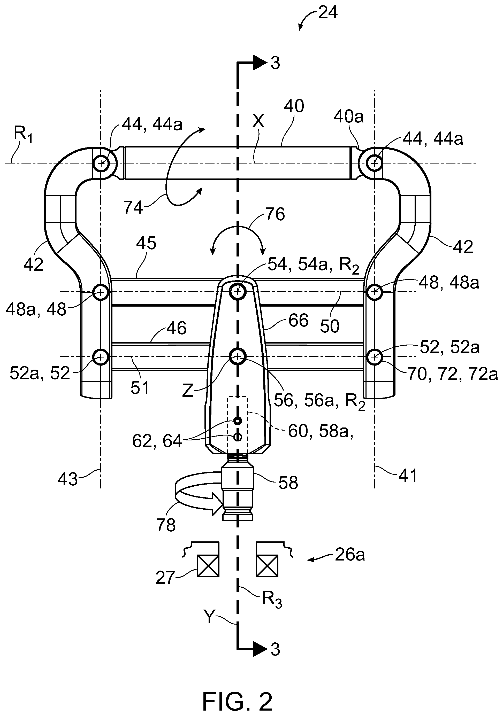 Patent US11779799 Figure 2 – Exercise handle