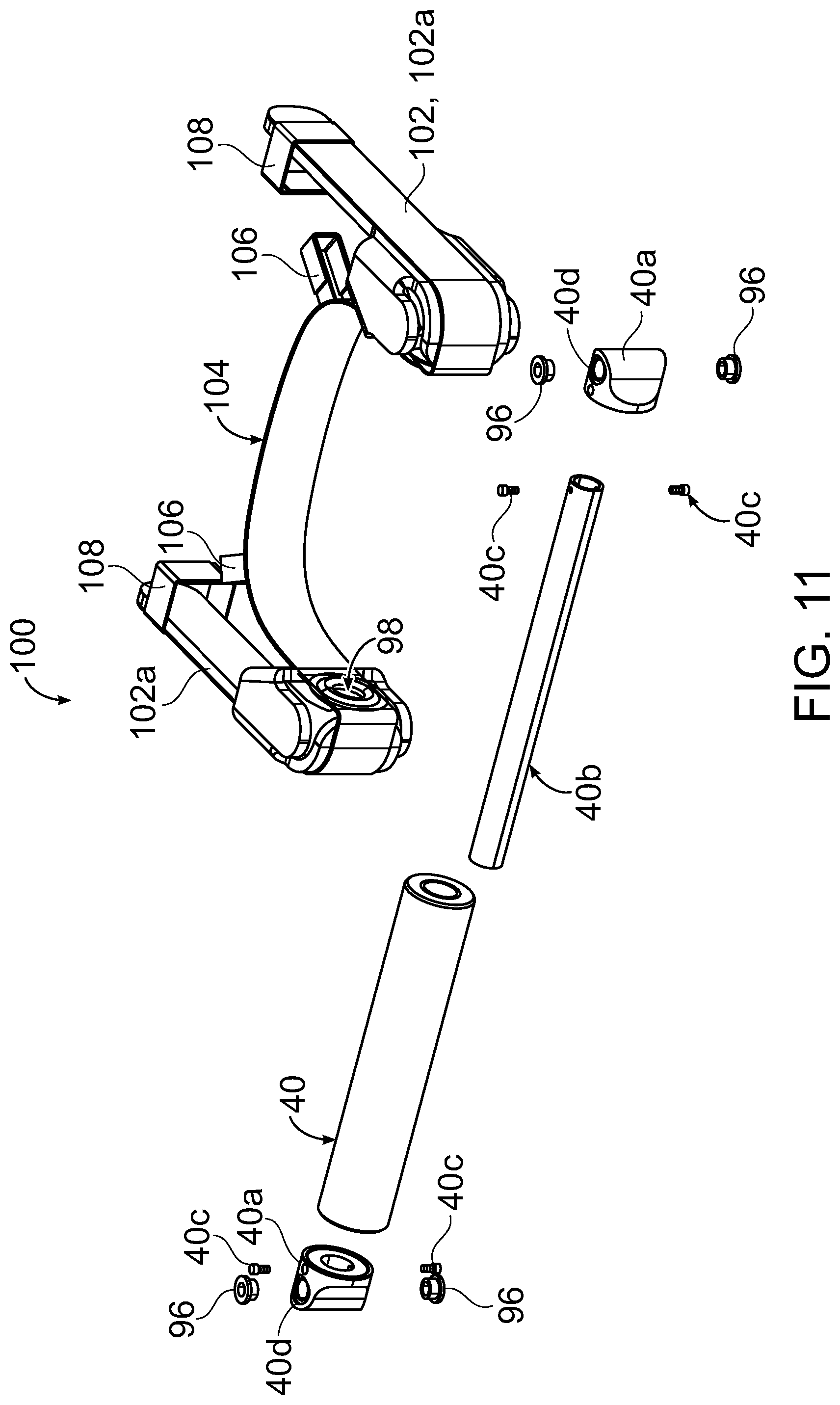 Patent US11779799 Figure 9 – Exercise handle