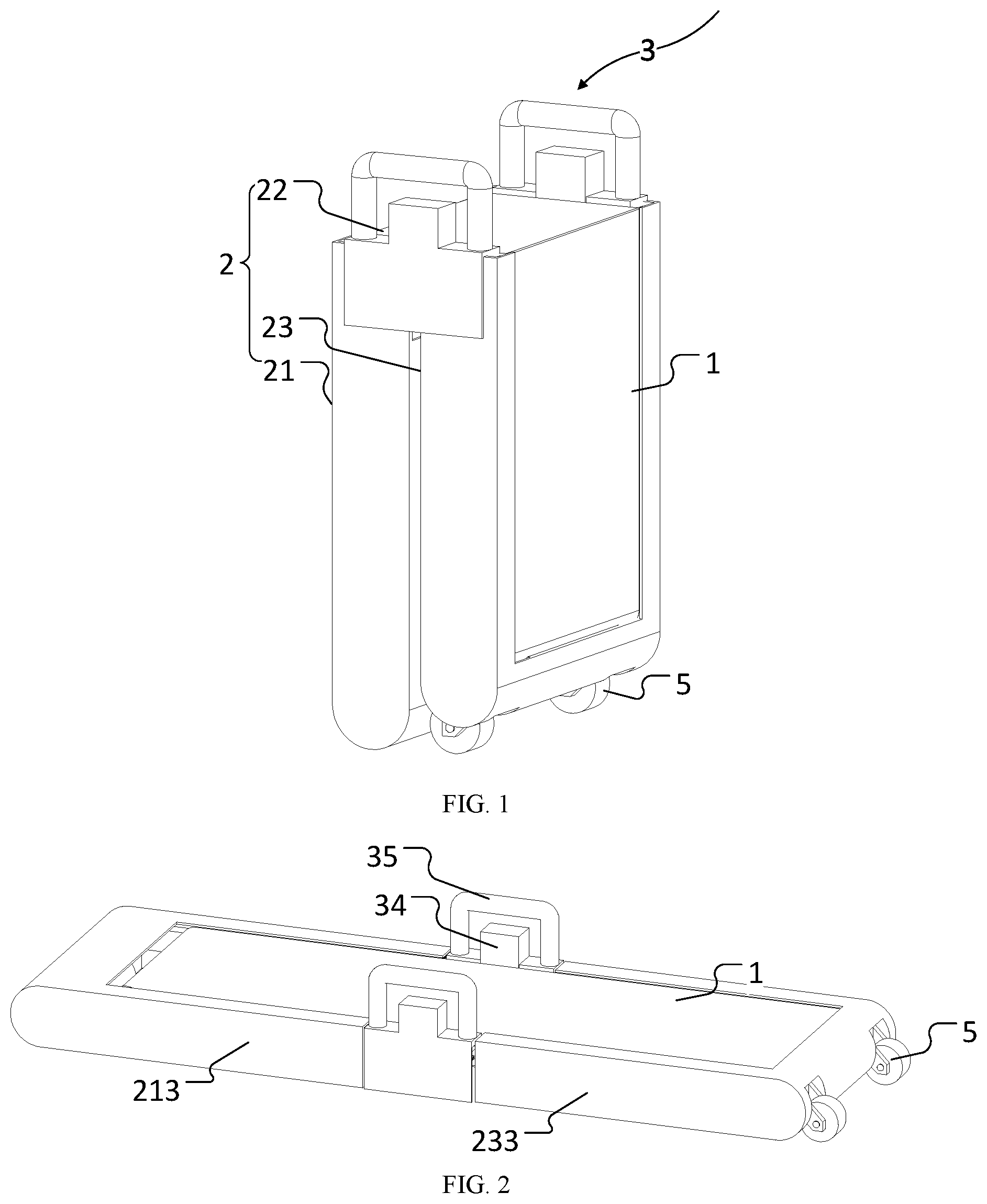 Patent US11779800 — Foldable treadmill — Figure 1