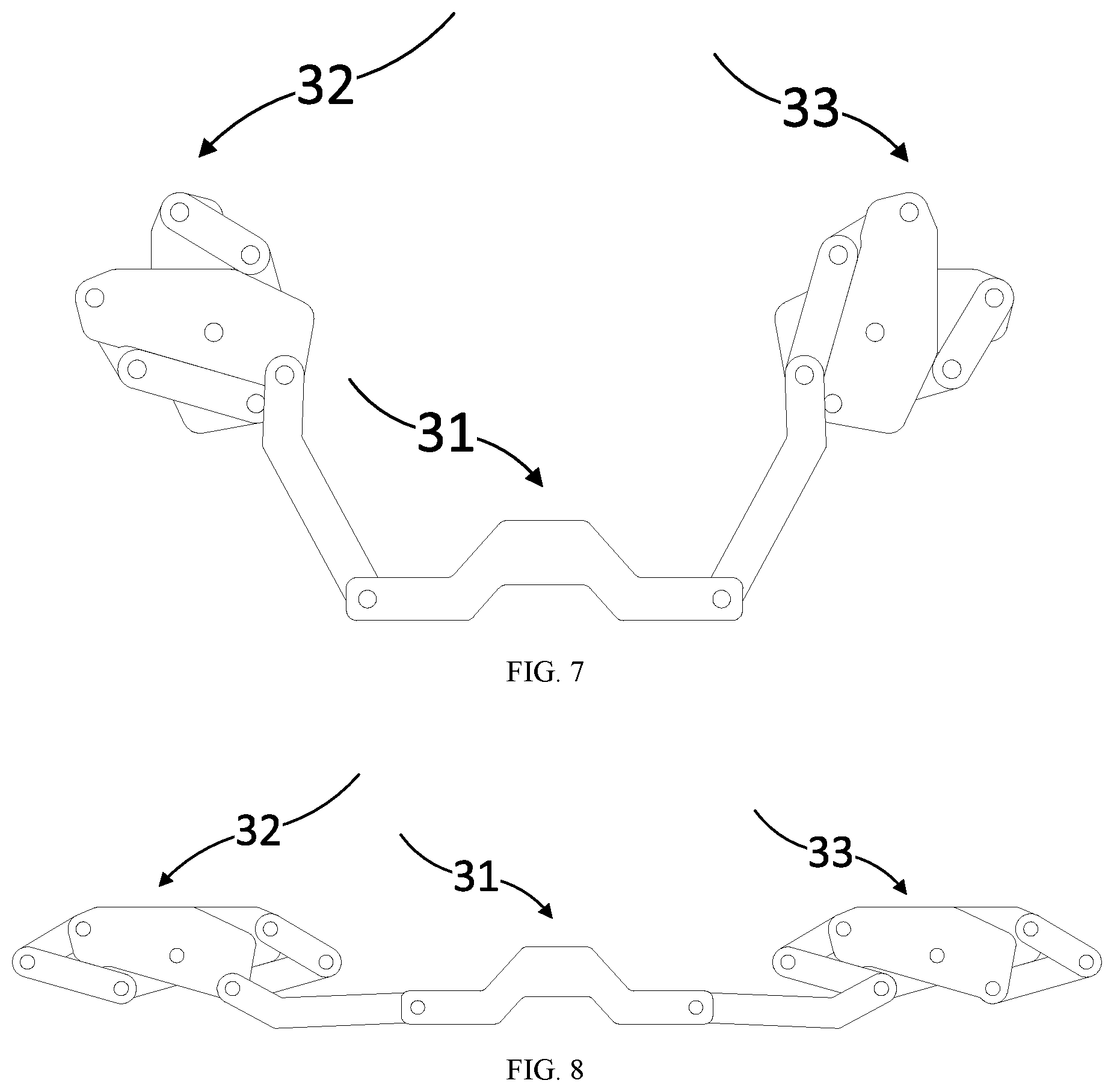 Patent US11779800 Figure 4 – Foldable treadmill