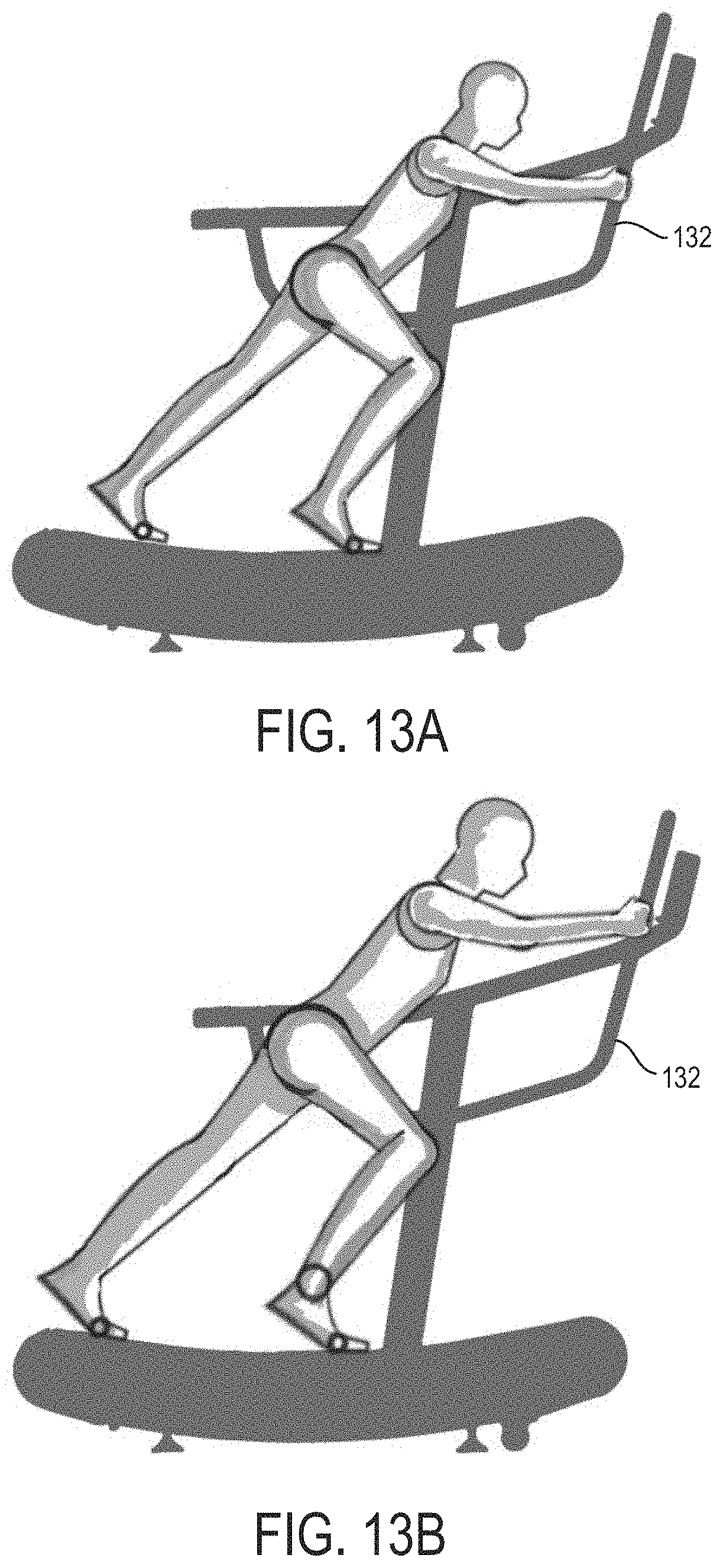 Patent US11779801 Figure 11 – Handrail configuration for a treadmill