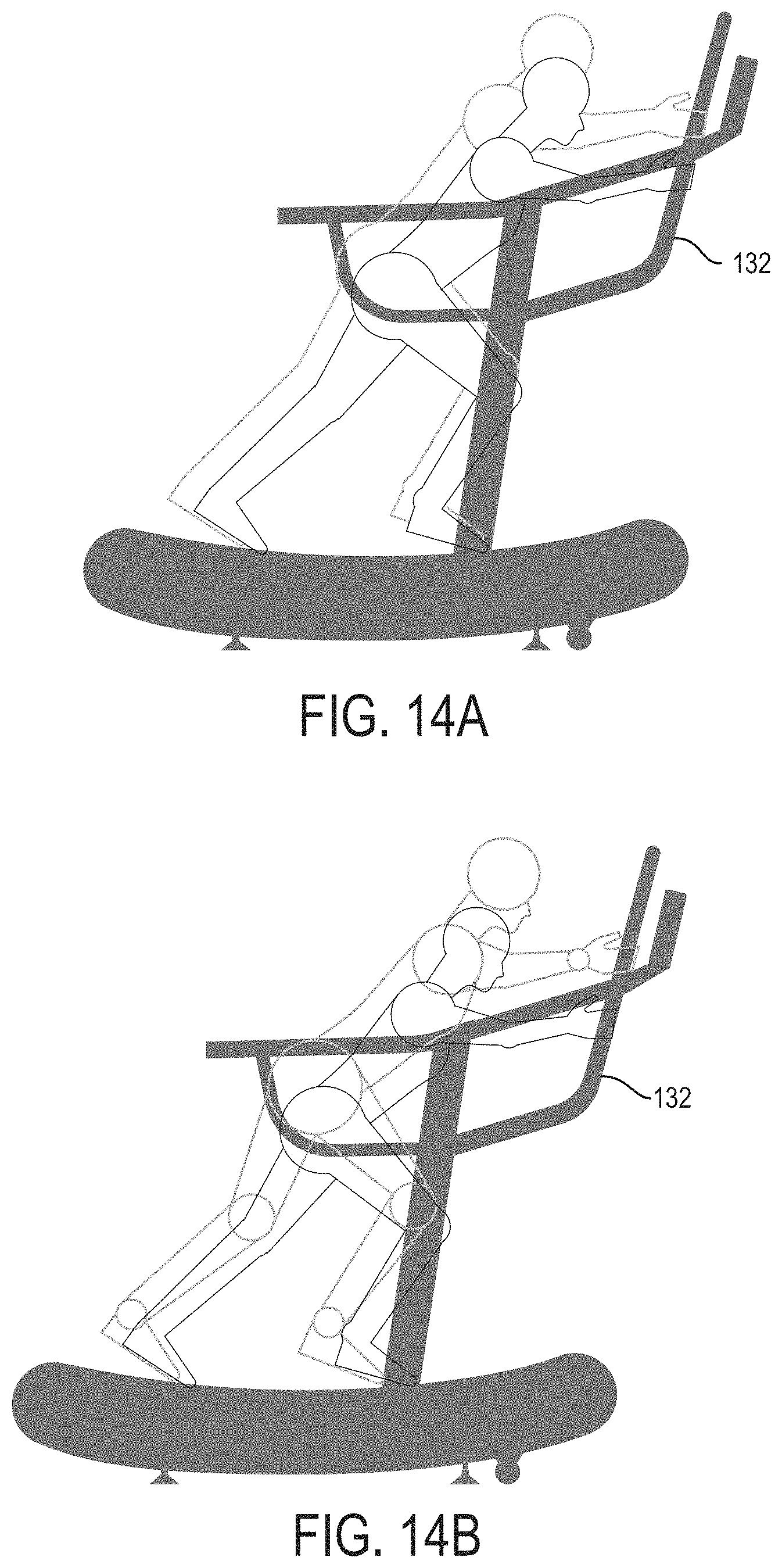 Patent US11779801 Figure 12 – Handrail configuration for a treadmill