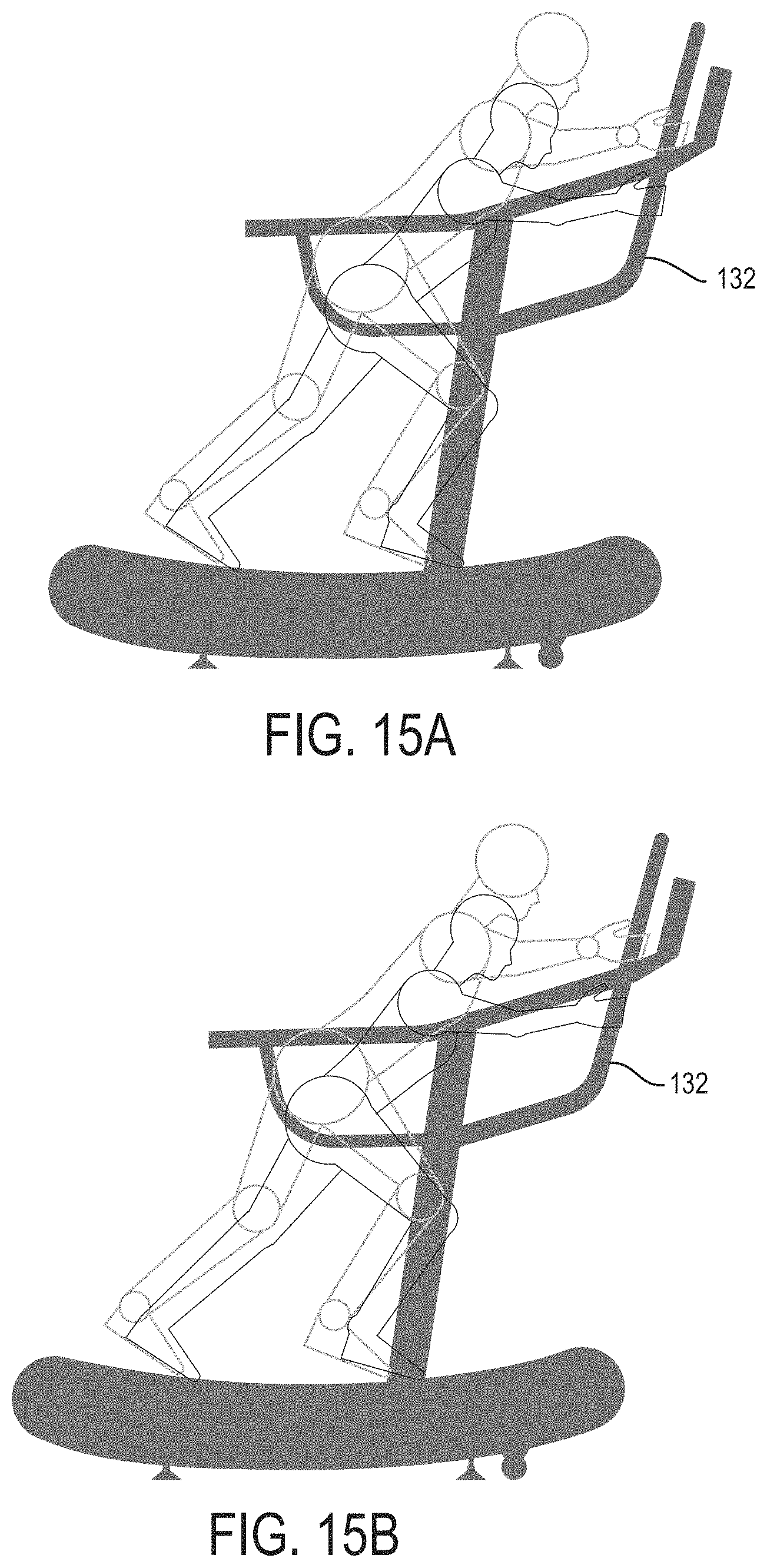 Patent US11779801 Figure 13 – Handrail configuration for a treadmill
