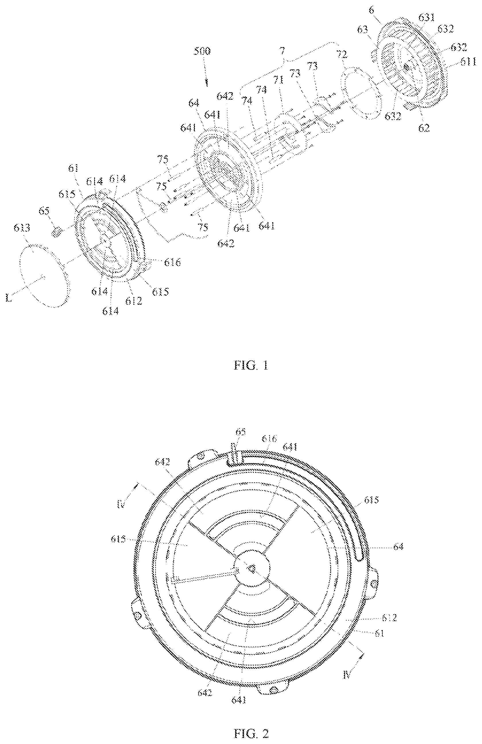 Patent US11779802 Figure 1 – Fitness machine and resistance device thereof