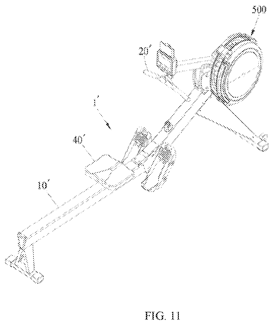 Patent US11779802 Figure 7 – Fitness machine and resistance device thereof