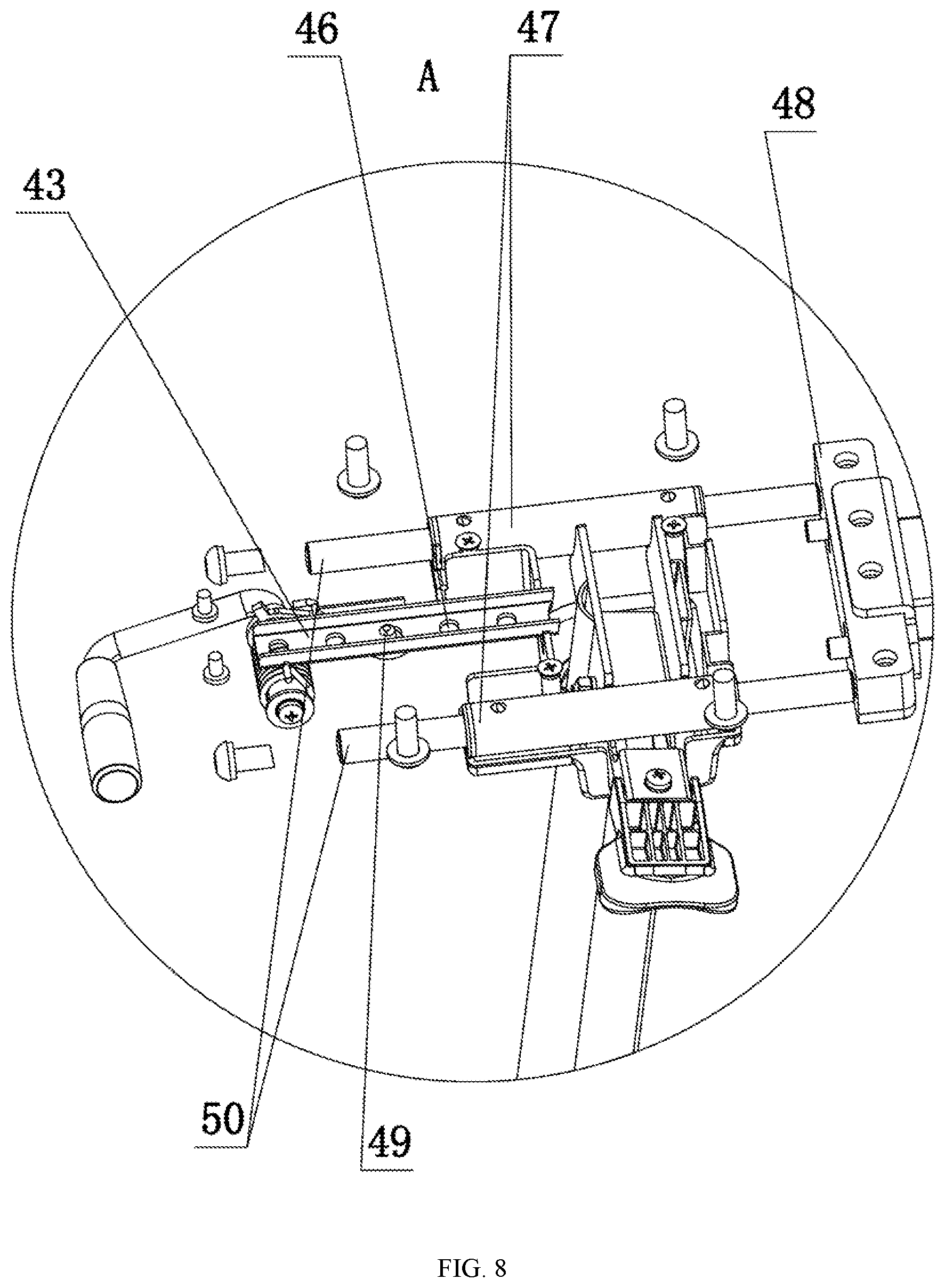 Patent US11779803 Figure 7 – Fitness bike