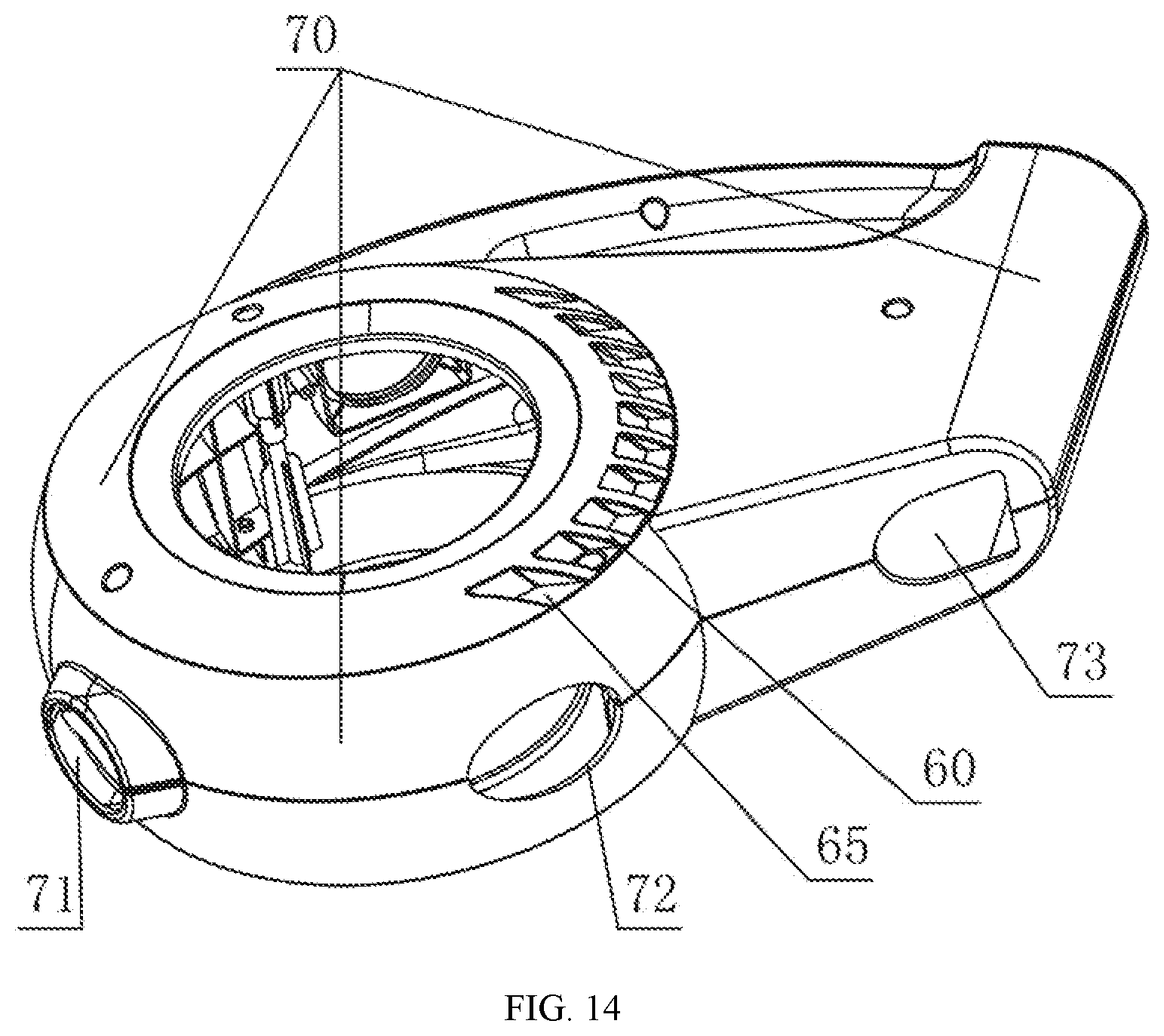 Patent US11779803 Figure 12 – Fitness bike