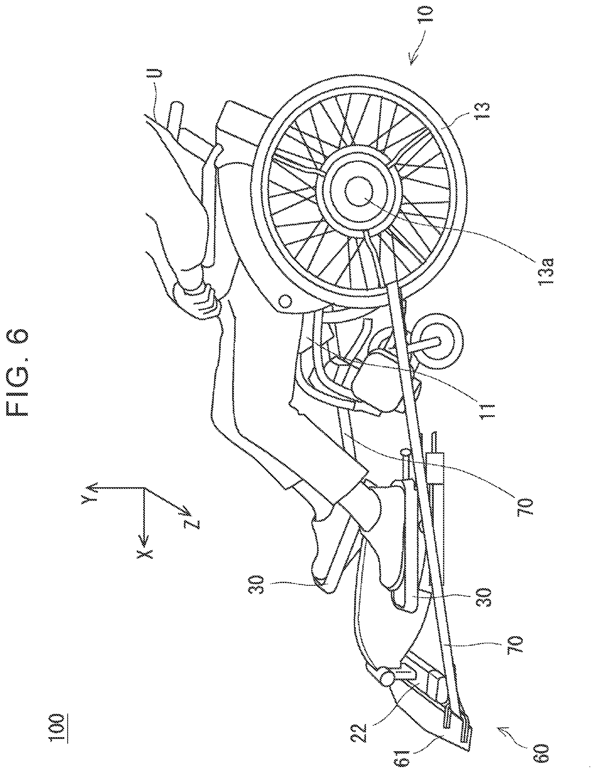 Patent US11779804 Figure 6 – Pedaling exercise machine and fixing method thereof