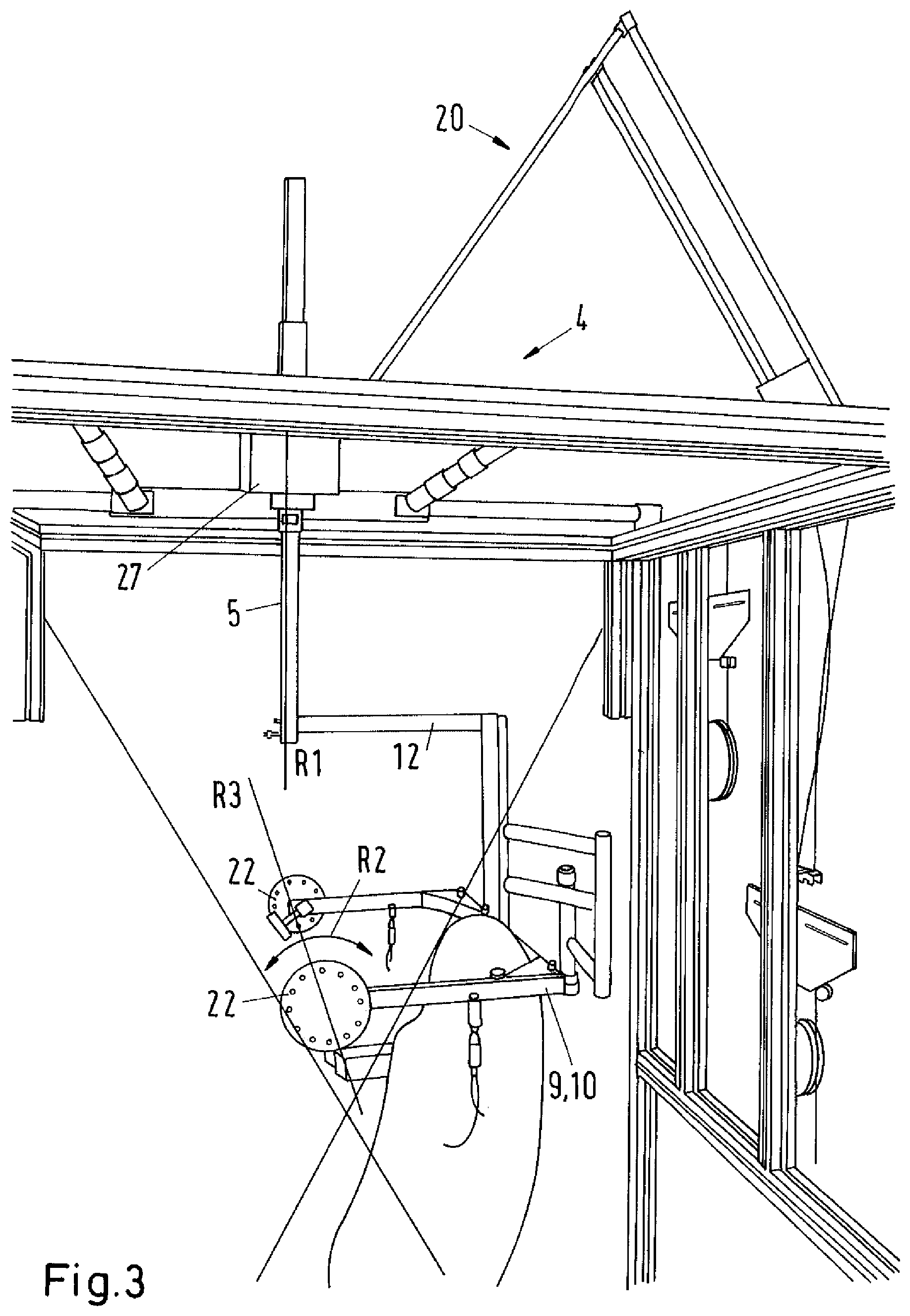 Patent US11779805 Figure 3 – Exercise apparatus for exercising the neck muscles