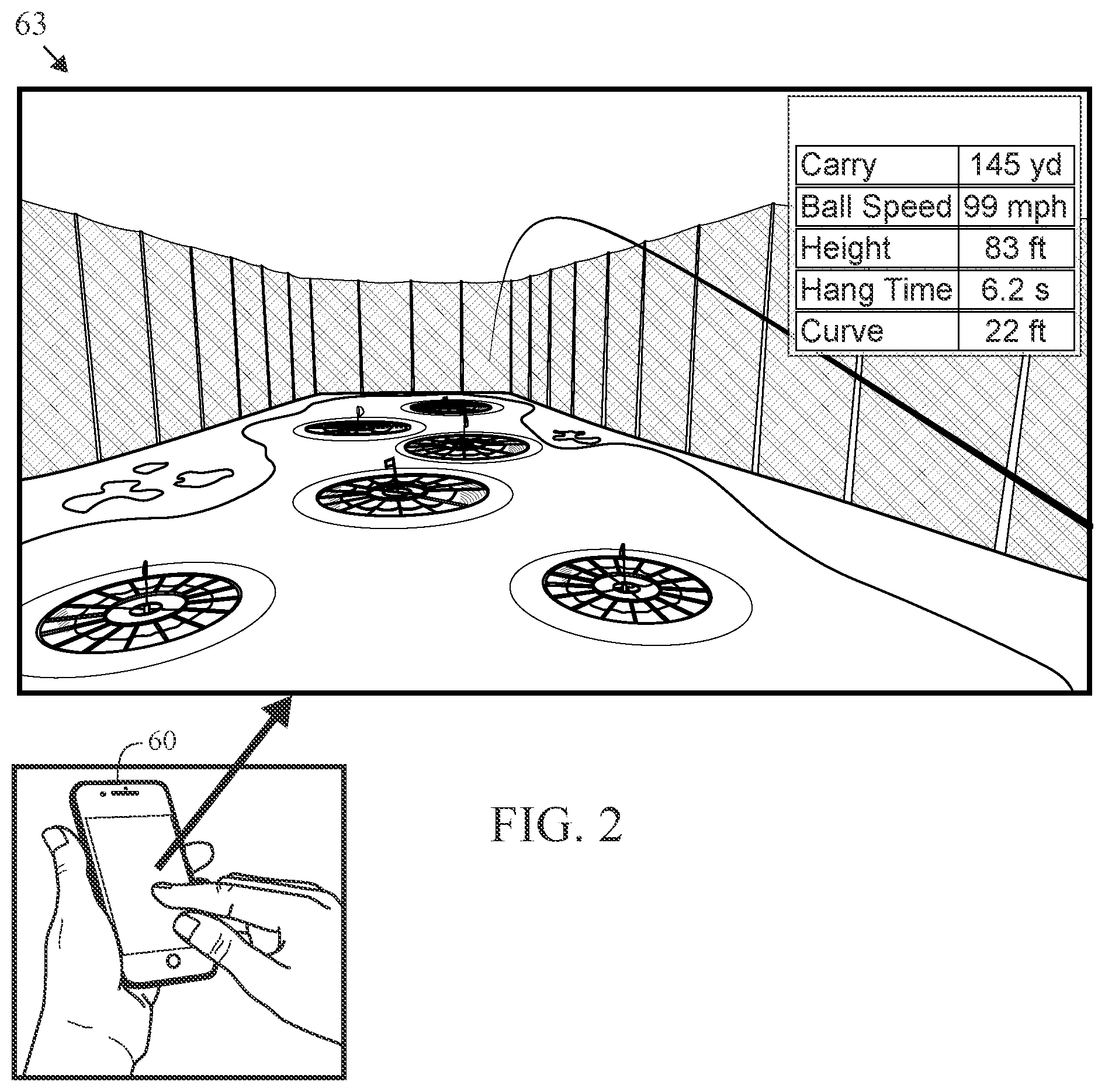 Patent US11779809 Figure 2 – Method and system utilizing a golf shot API proxy