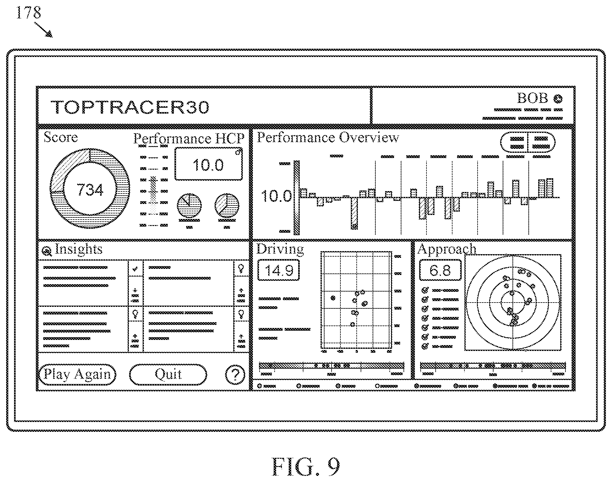 Patent US11779809 Figure 8 – Method and system utilizing a golf shot API proxy
