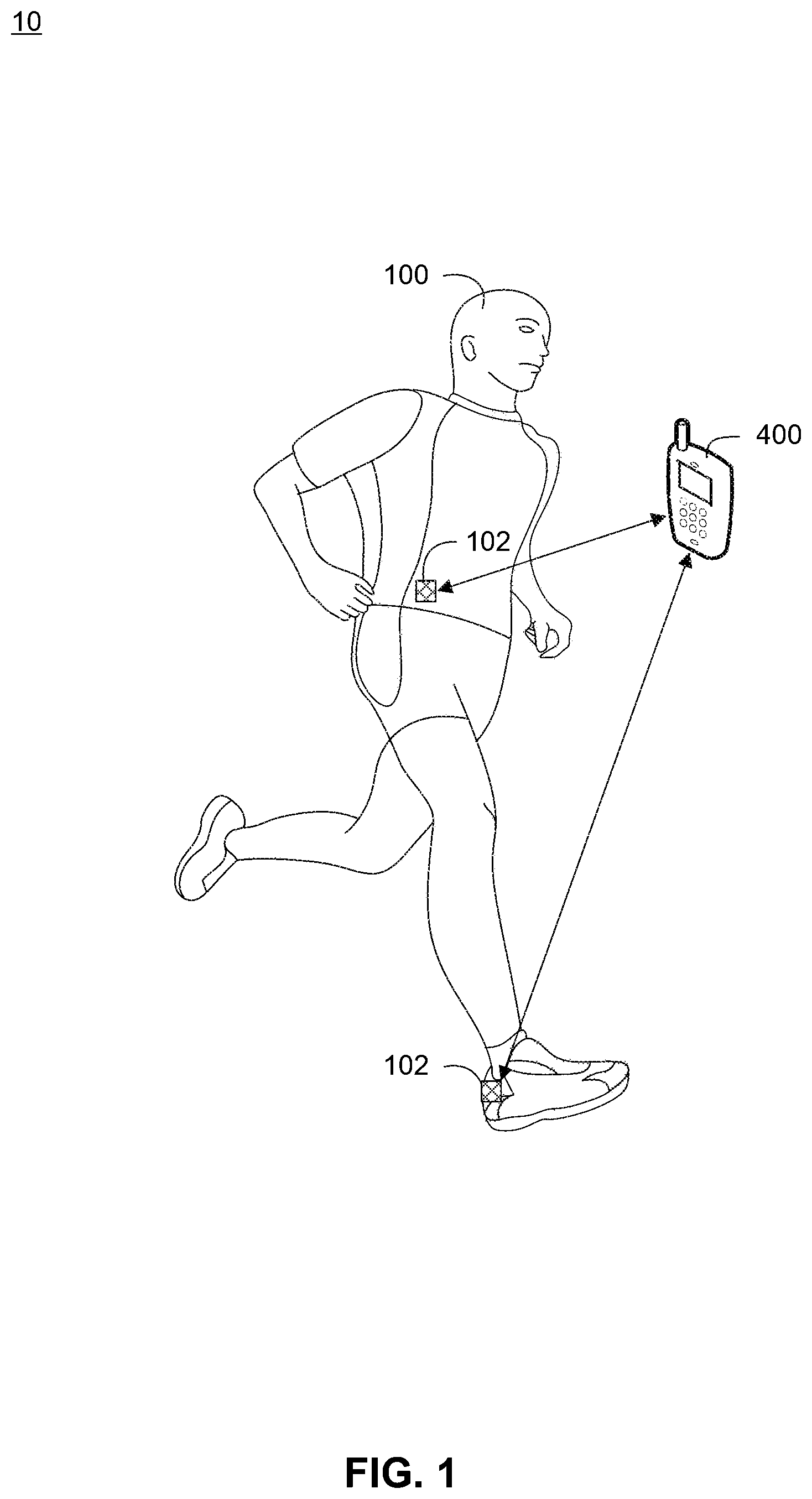 Patent US11779810 Figure 1 – Increasing accuracy in workout autodetection systems and methods