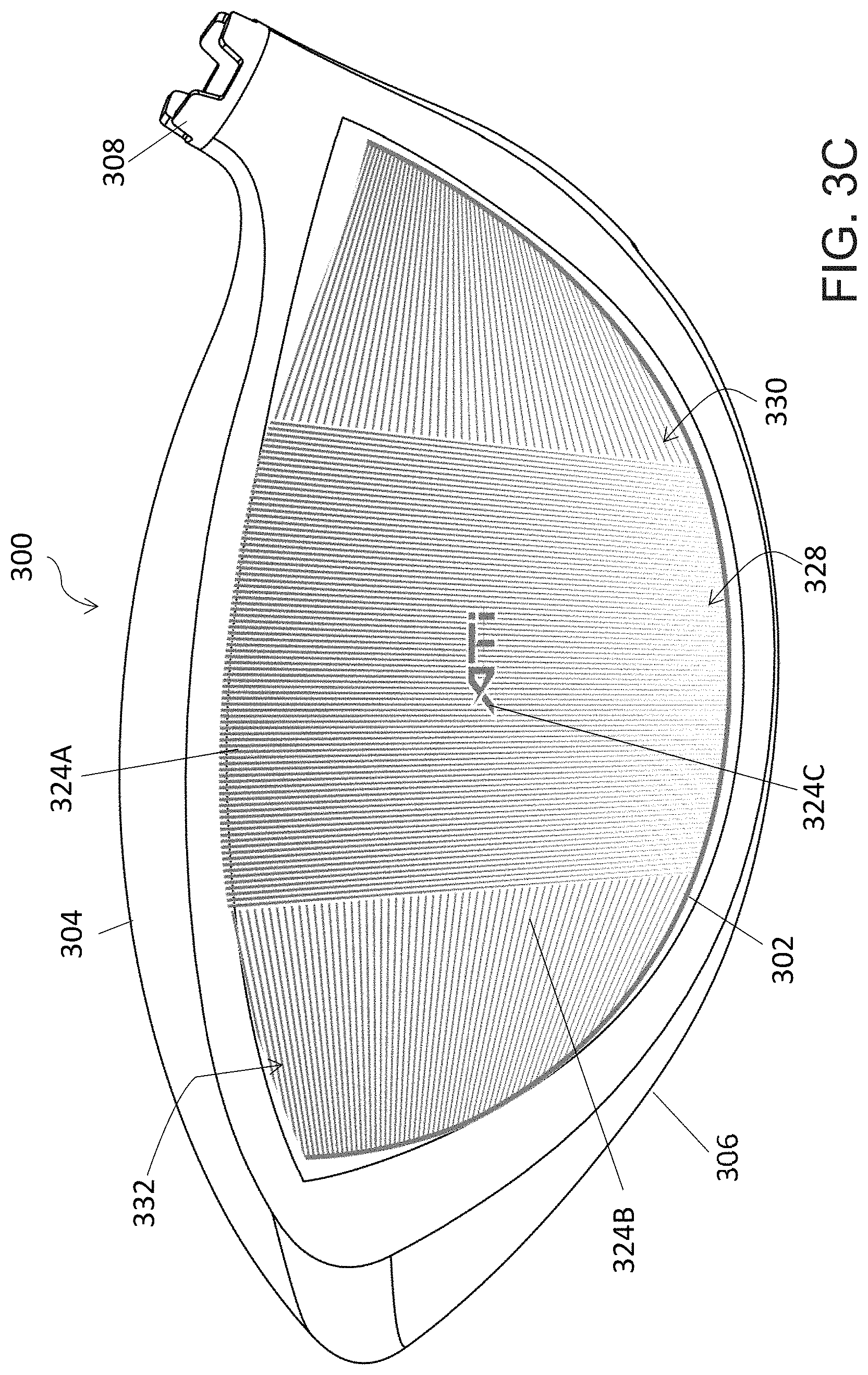 Patent US11779816 Figure 5 – Laser-contrasted golf club head and manufacturing process