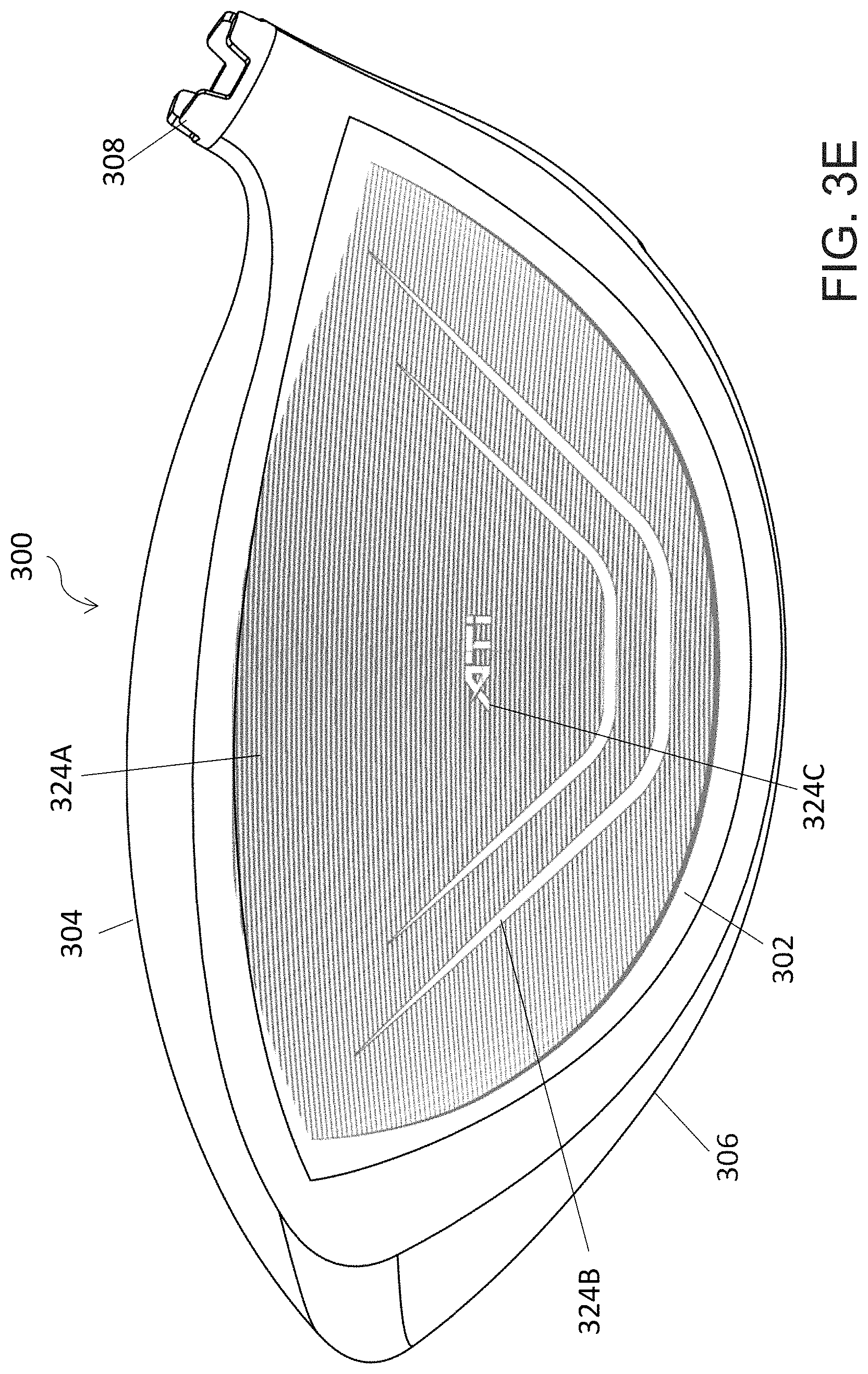 Patent US11779816 Figure 7 – Laser-contrasted golf club head and manufacturing process