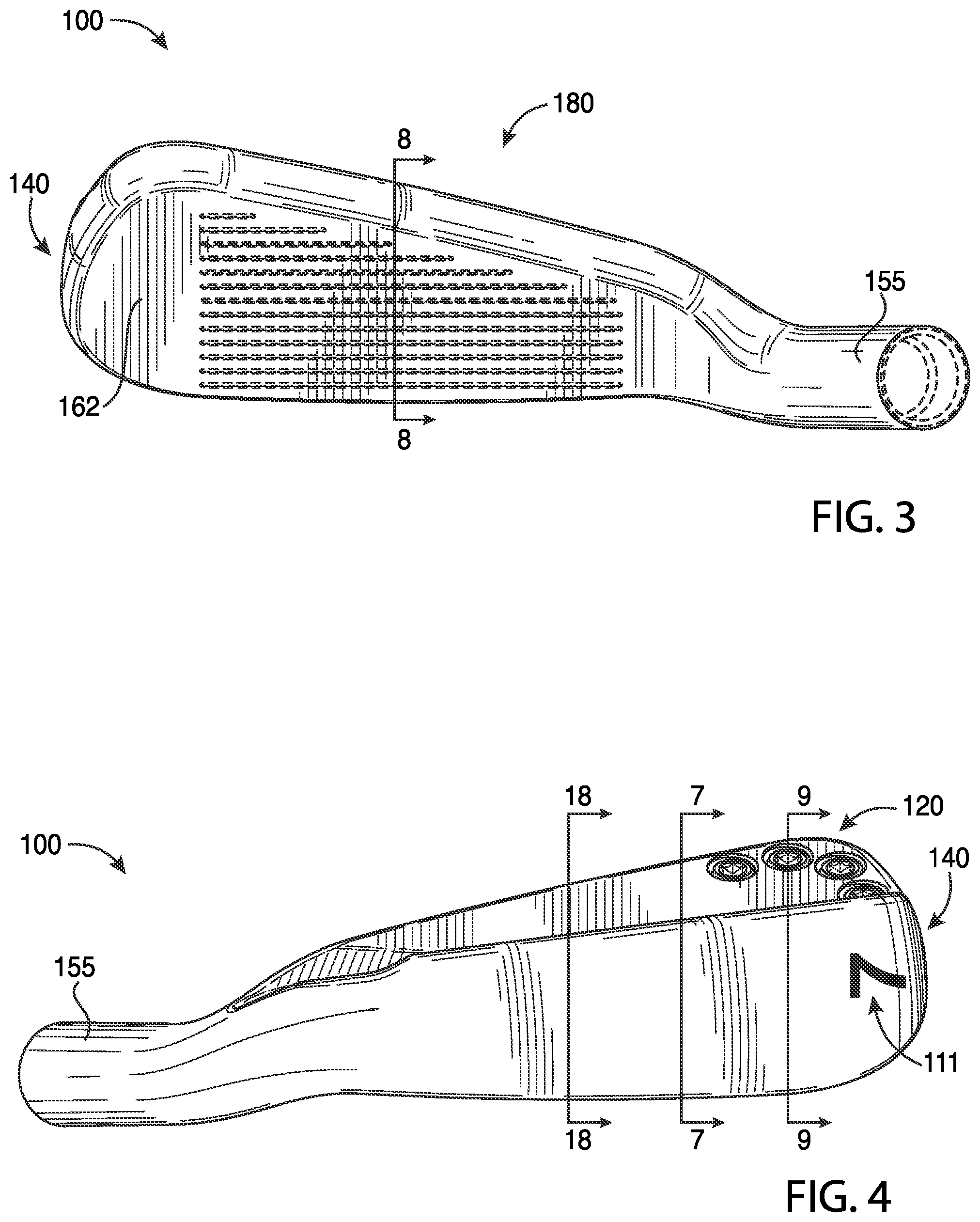 Patent US11779817 Figure 2 – Golf club heads and methods to manufacture golf club heads