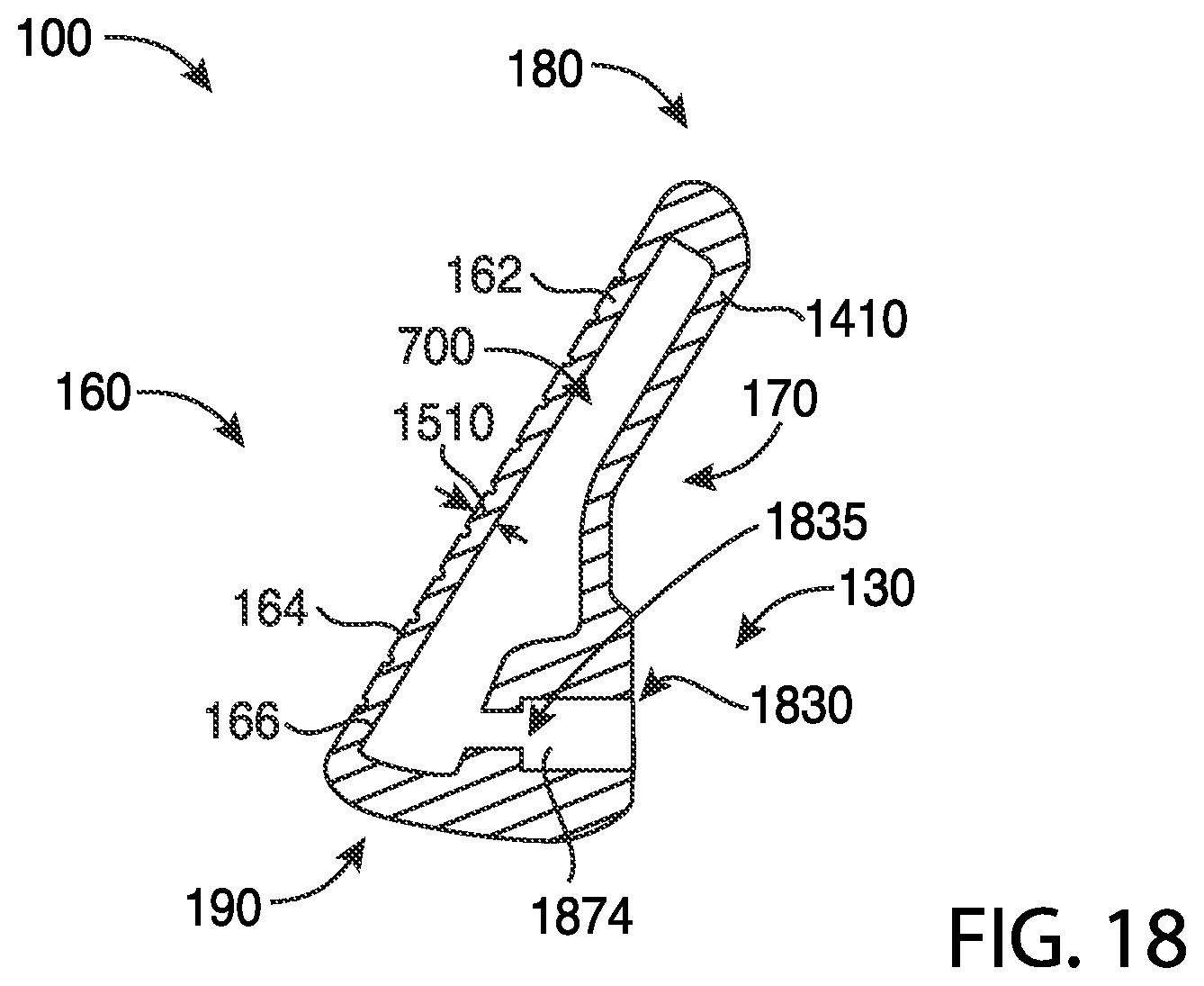 Patent US11779817 Figure 9 – Golf club heads and methods to manufacture golf club heads